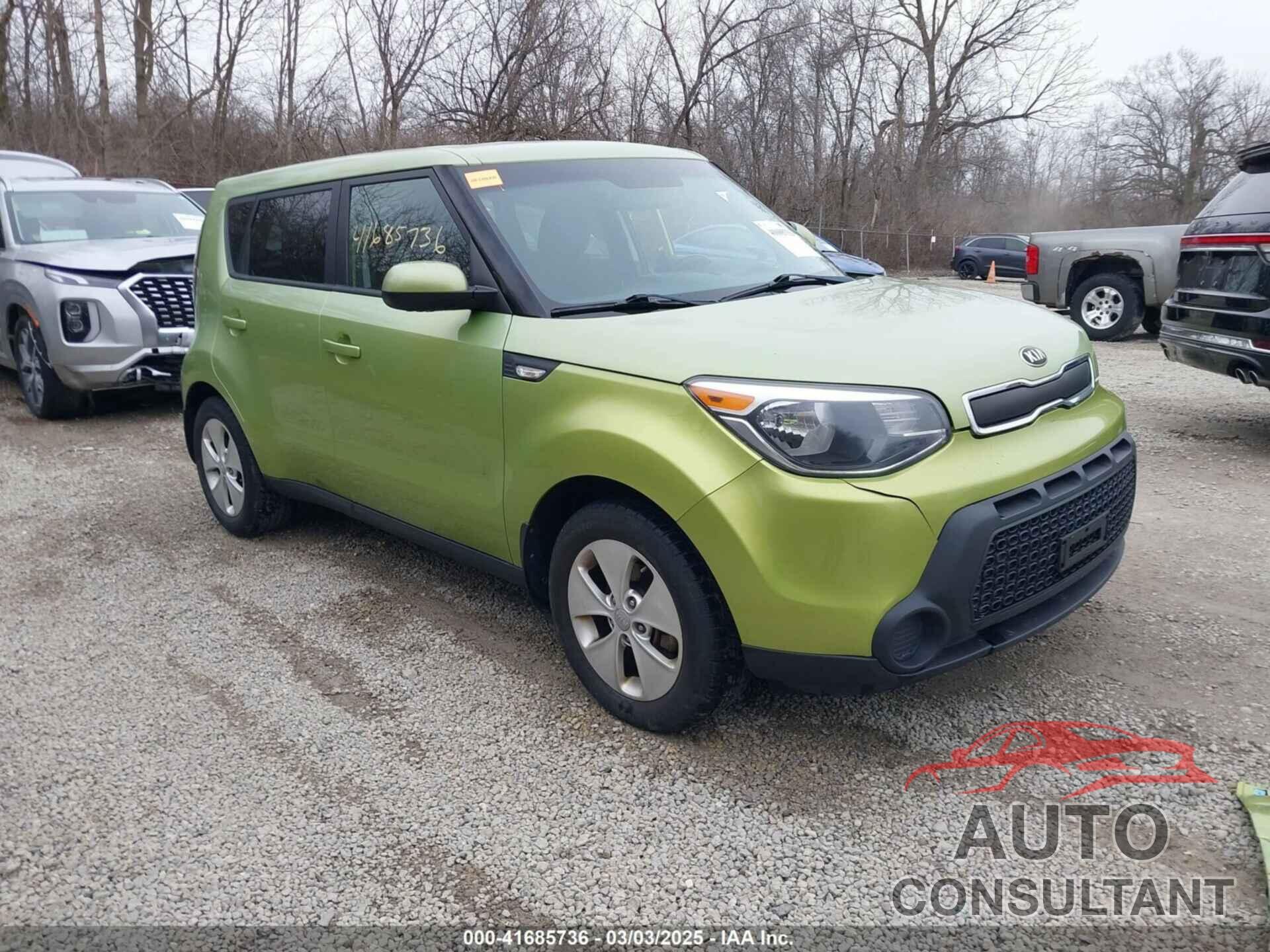 KIA SOUL 2014 - KNDJN2A23E7721185