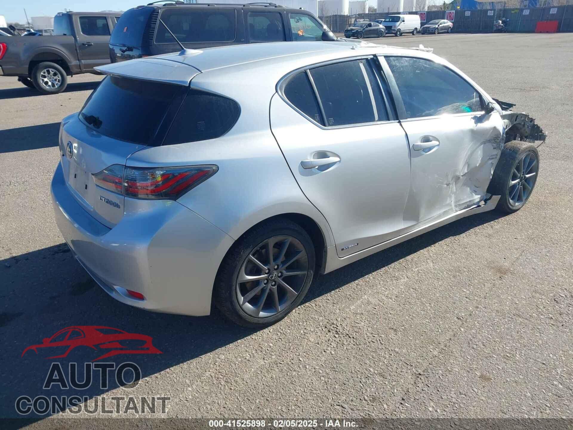 LEXUS CT 200H 2013 - JTHKD5BH9D2160271