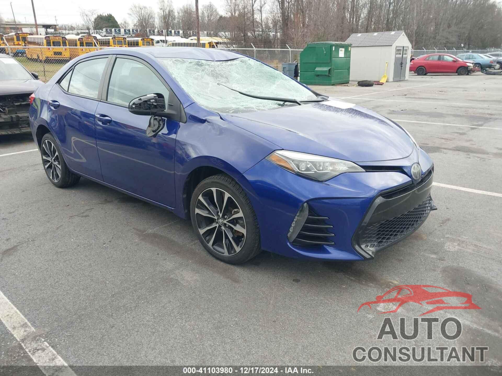 TOYOTA COROLLA 2017 - 5YFBURHE7HP661415