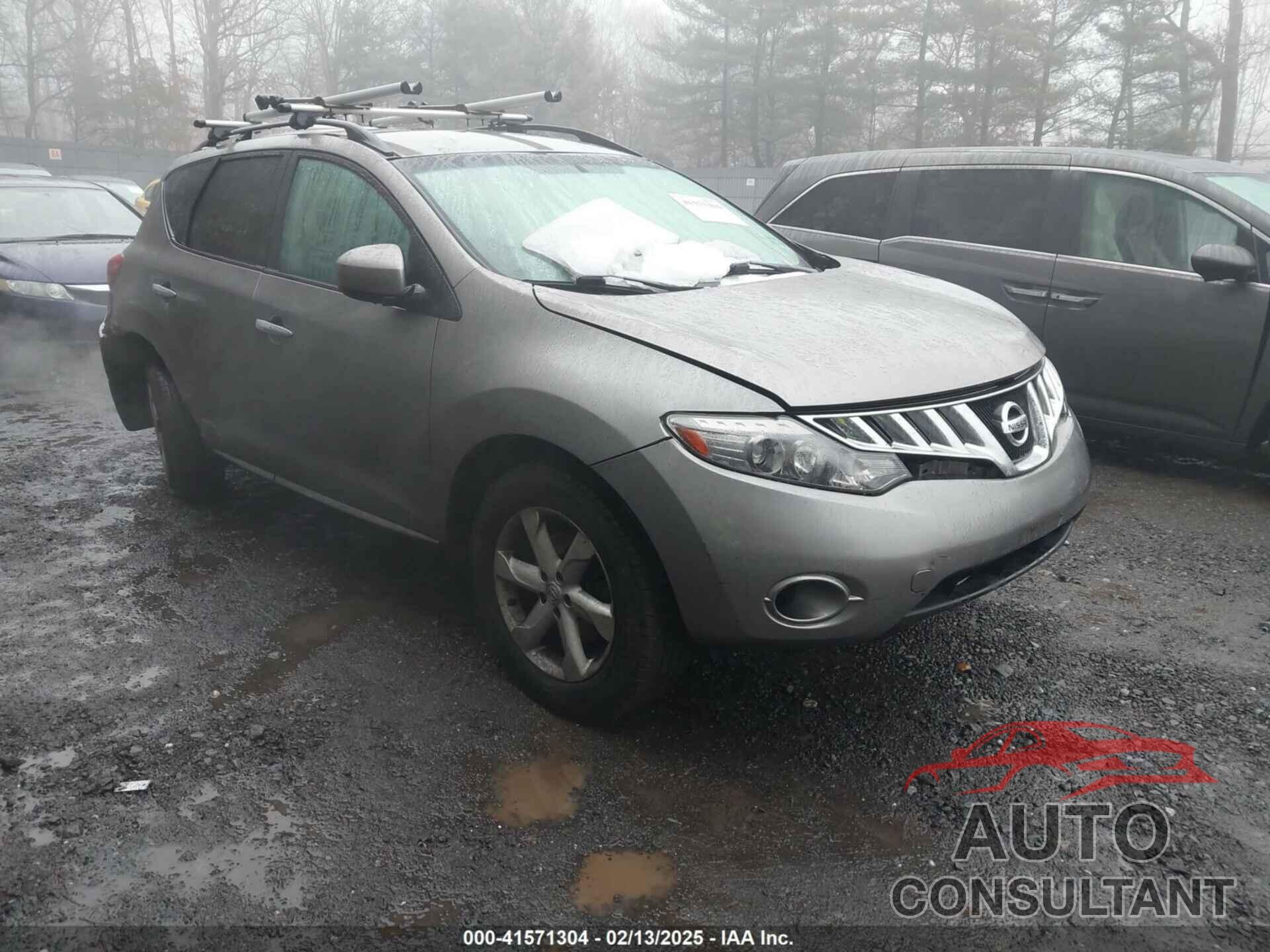 NISSAN MURANO 2009 - JN8AZ18W29W143782