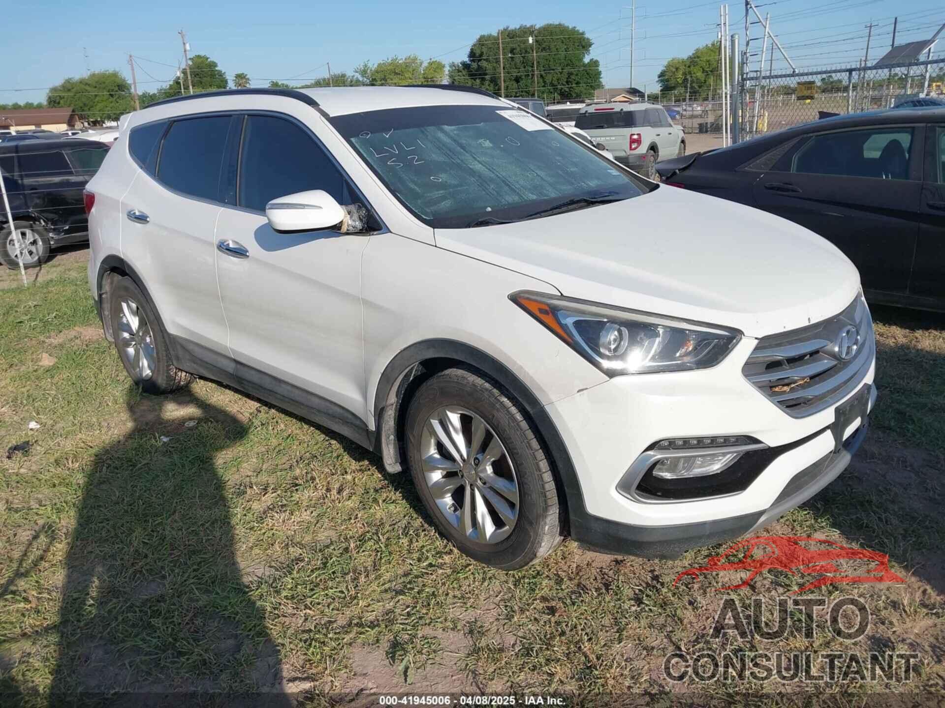 HYUNDAI SANTA FE SPORT 2018 - 5XYZU4LA2JG561805