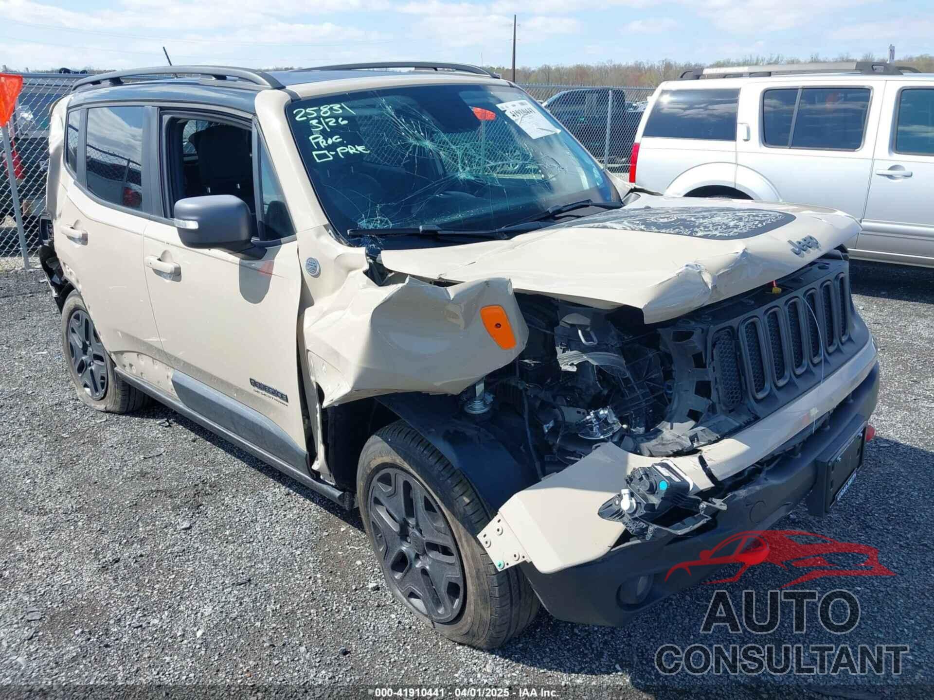 JEEP RENEGADE 2017 - ZACCJBCB6HPE84958