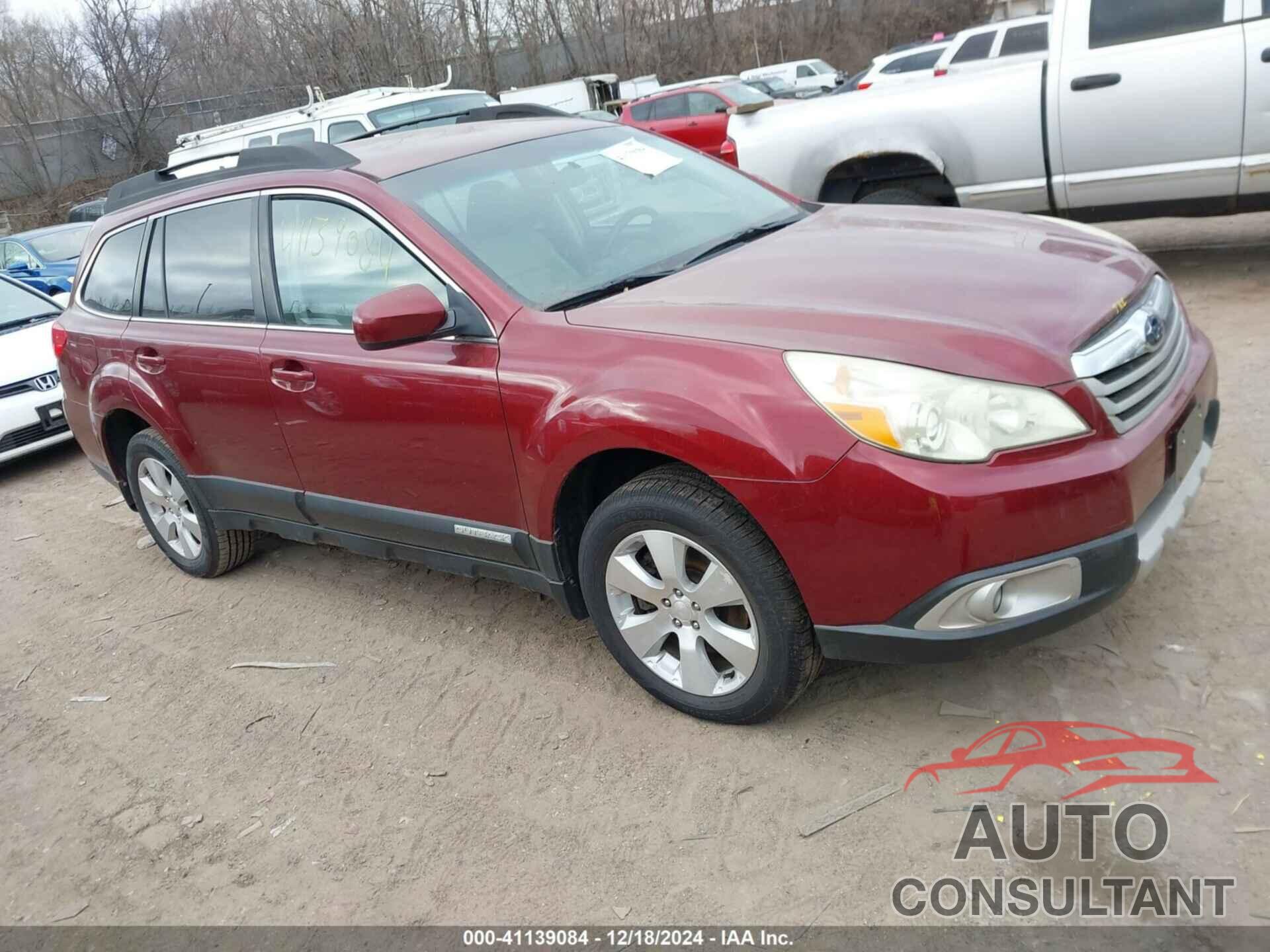 SUBARU OUTBACK 2011 - 4S4BRDJC2B2393291