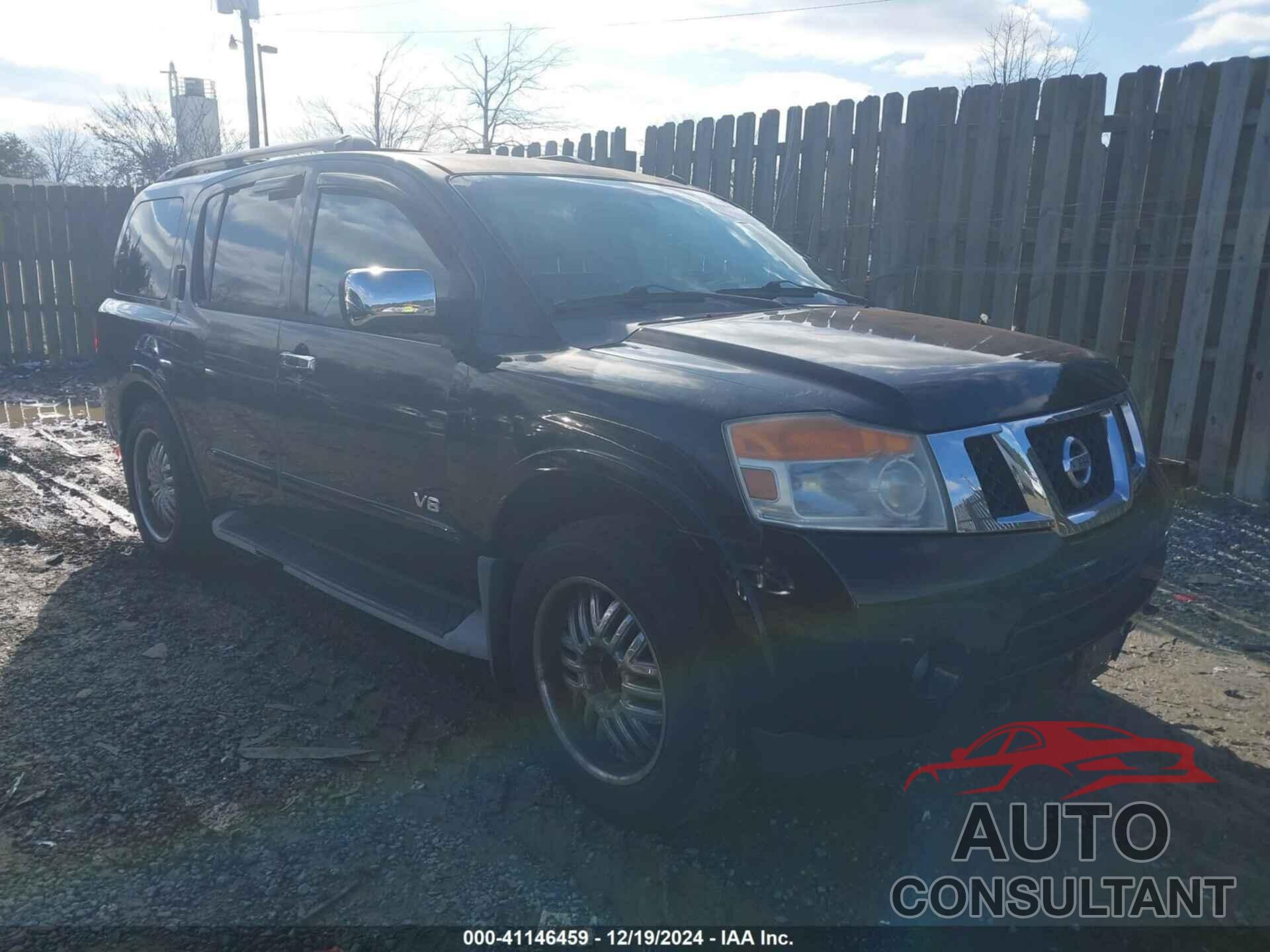 NISSAN ARMADA 2009 - 5N1AA08C29N606217