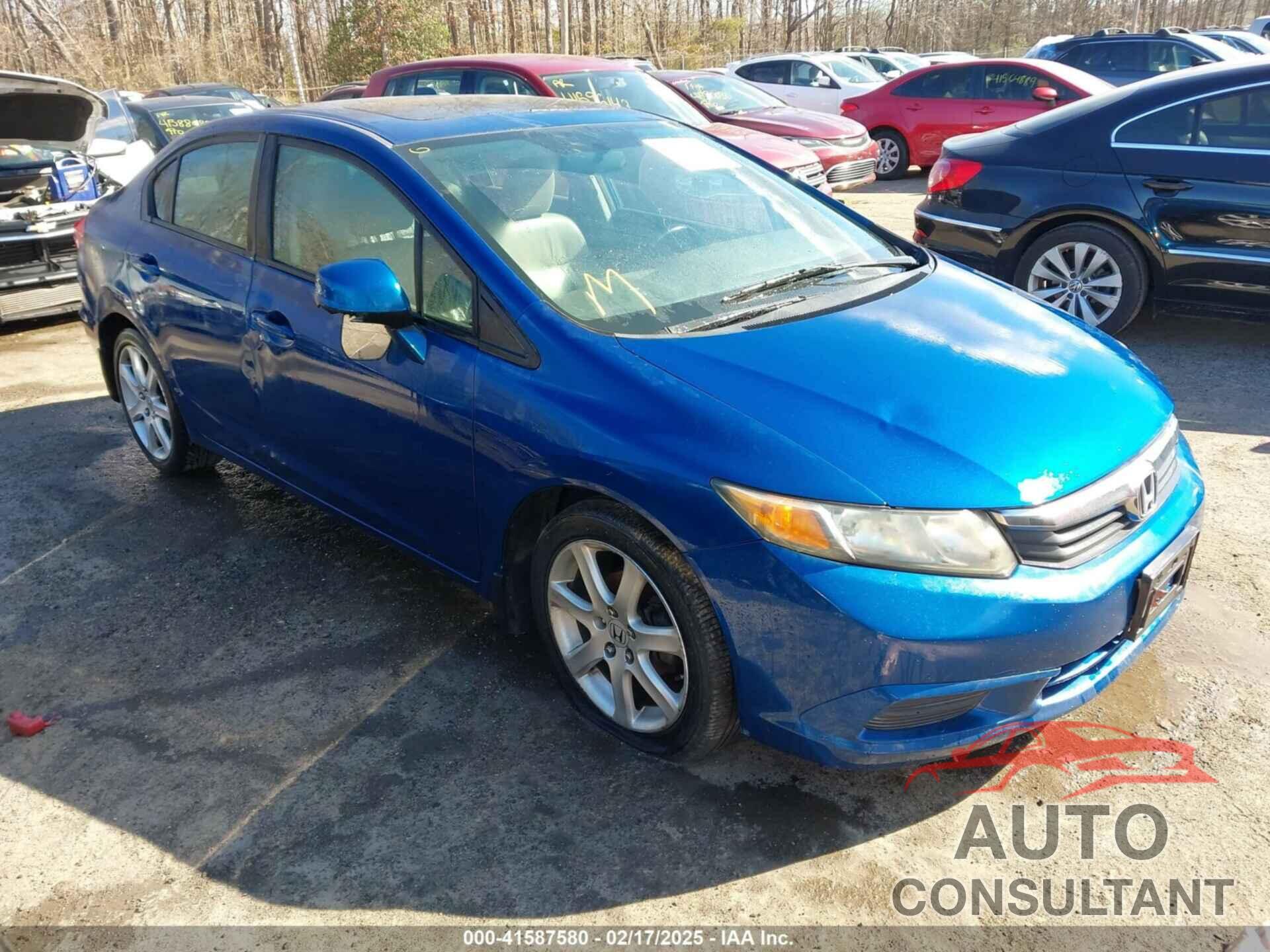HONDA CIVIC 2012 - 2HGFB2F99CH506868