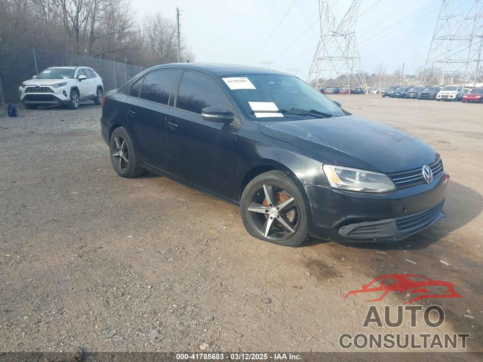 VOLKSWAGEN JETTA 2012 - 3VWDP7AJ8CM425915