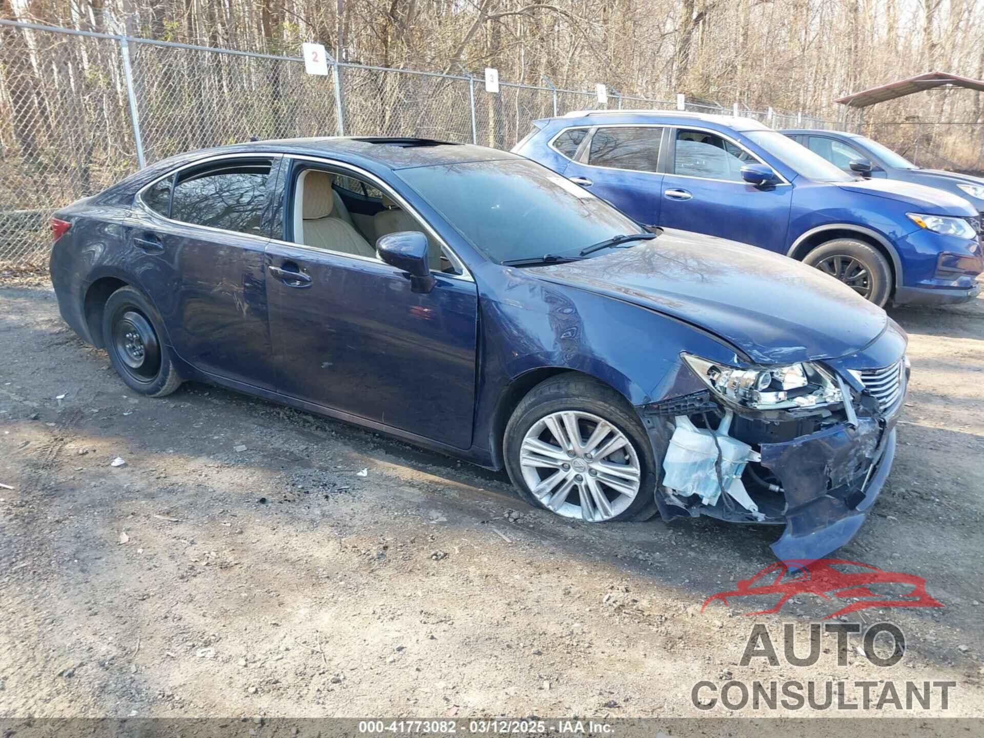LEXUS ES 350 2013 - JTHBK1GG1D2073589