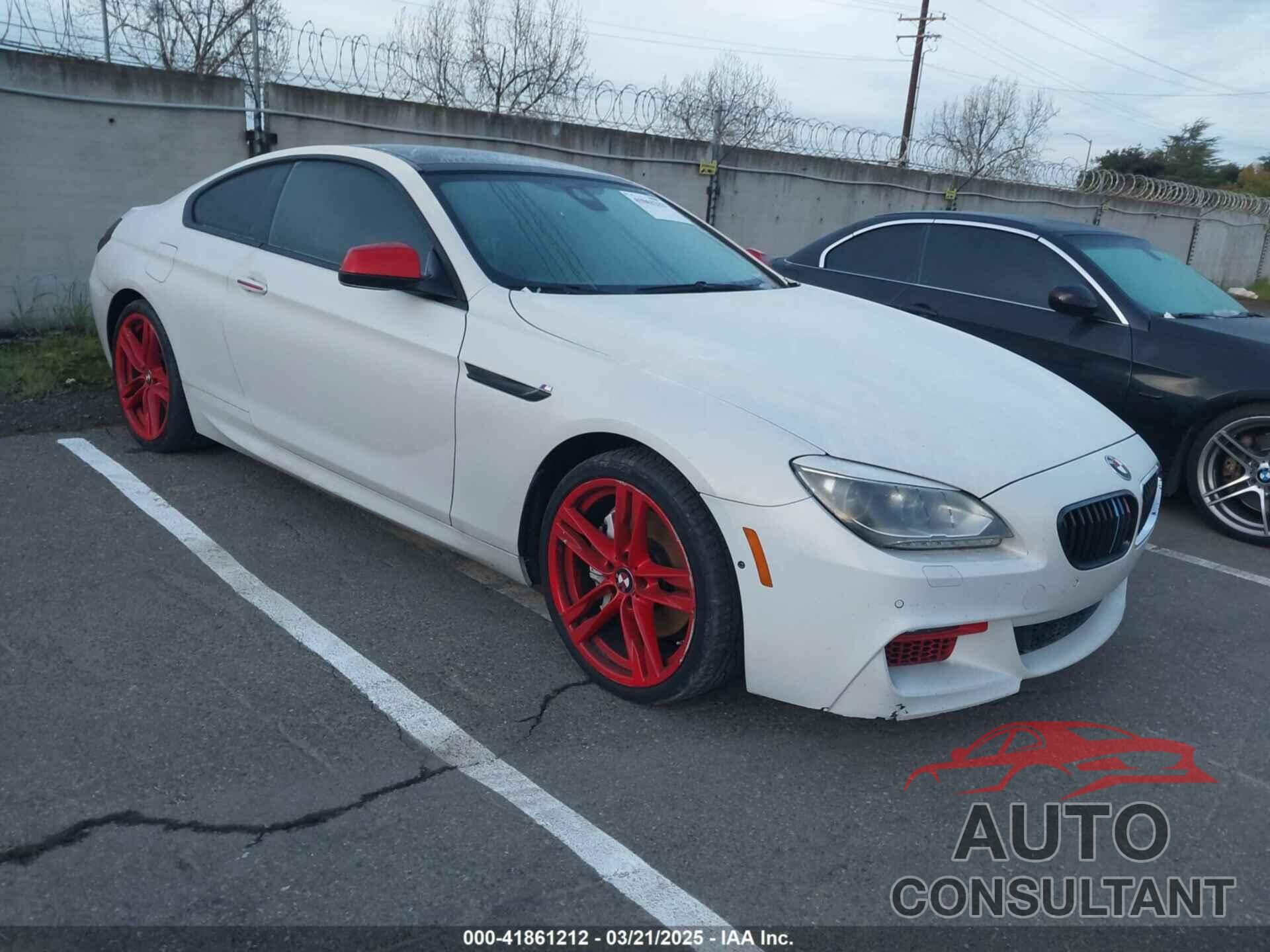 BMW 650I 2013 - WBAYM9C57DDW20312
