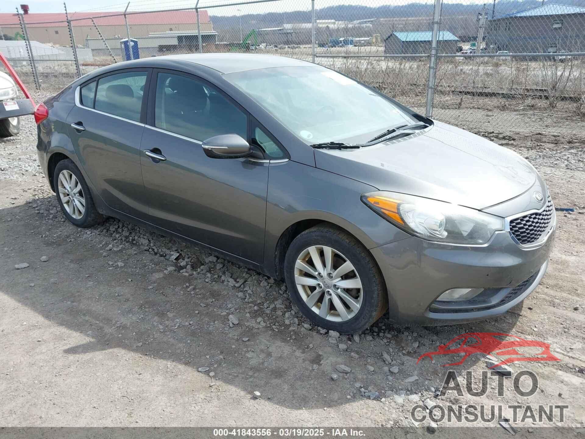 KIA FORTE 2014 - KNAFX4A88E5047205