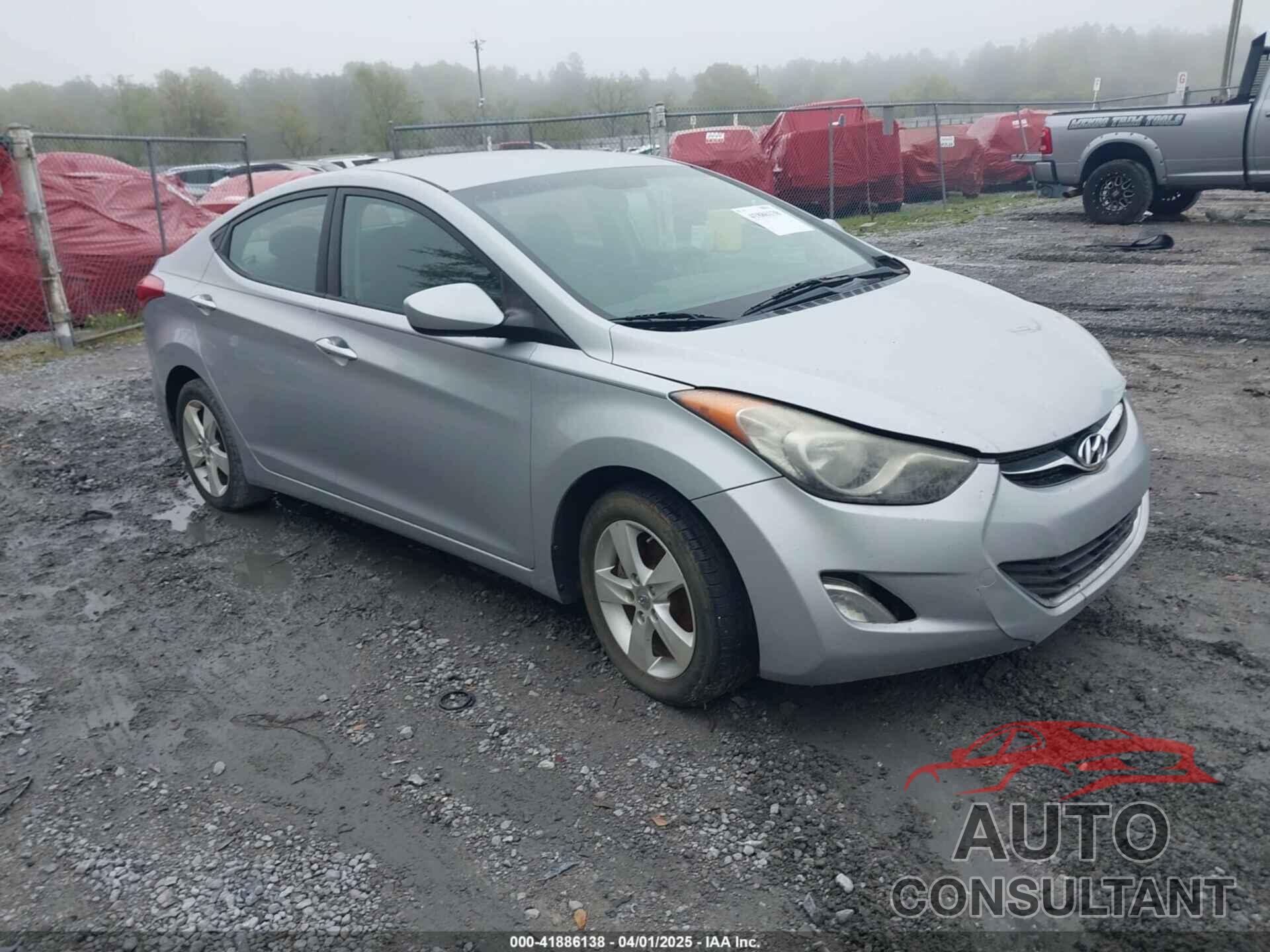 HYUNDAI ELANTRA 2012 - 5NPDH4AE3CH062110