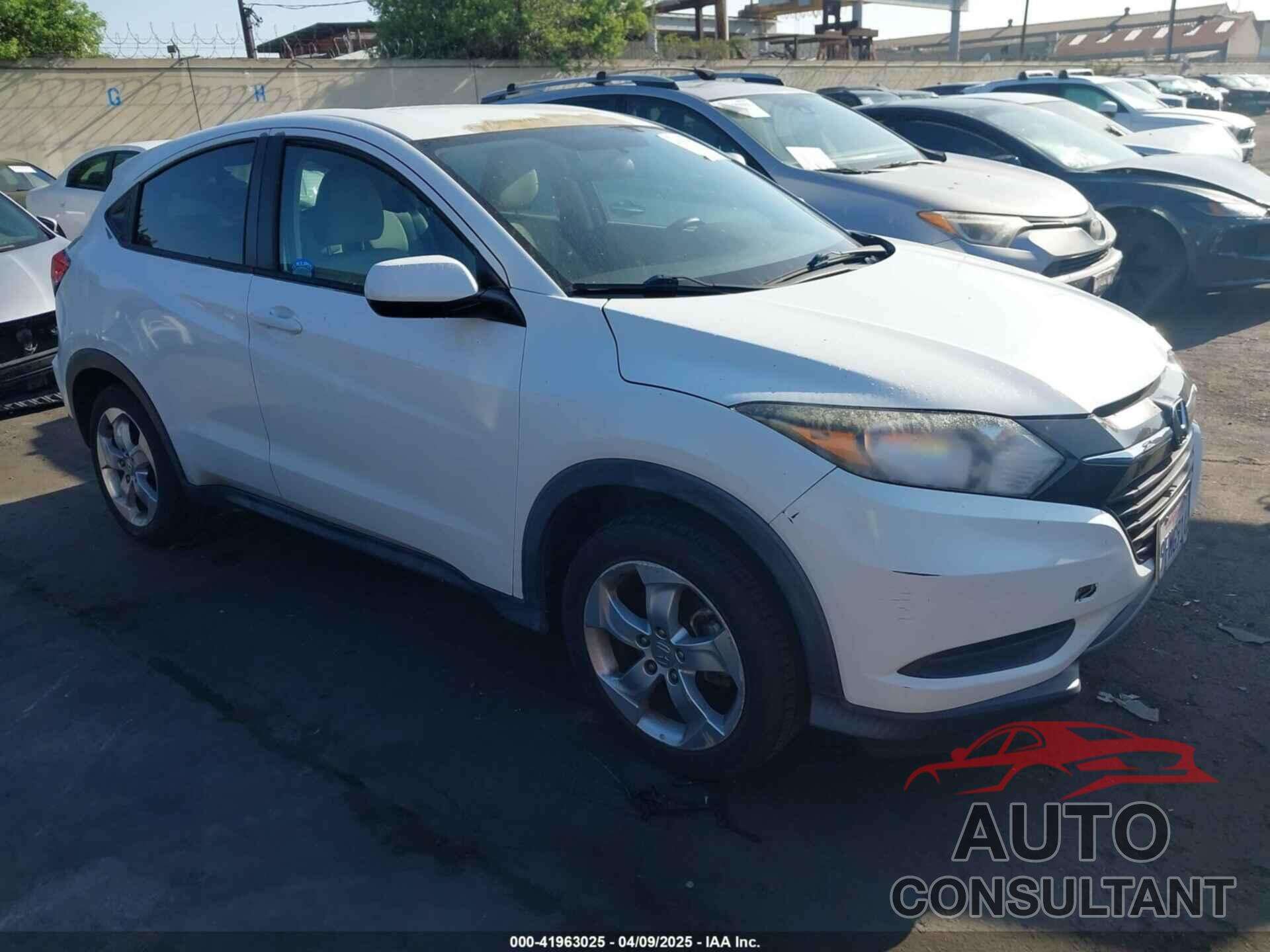 HONDA HR-V 2016 - 3CZRU5H30GM715112