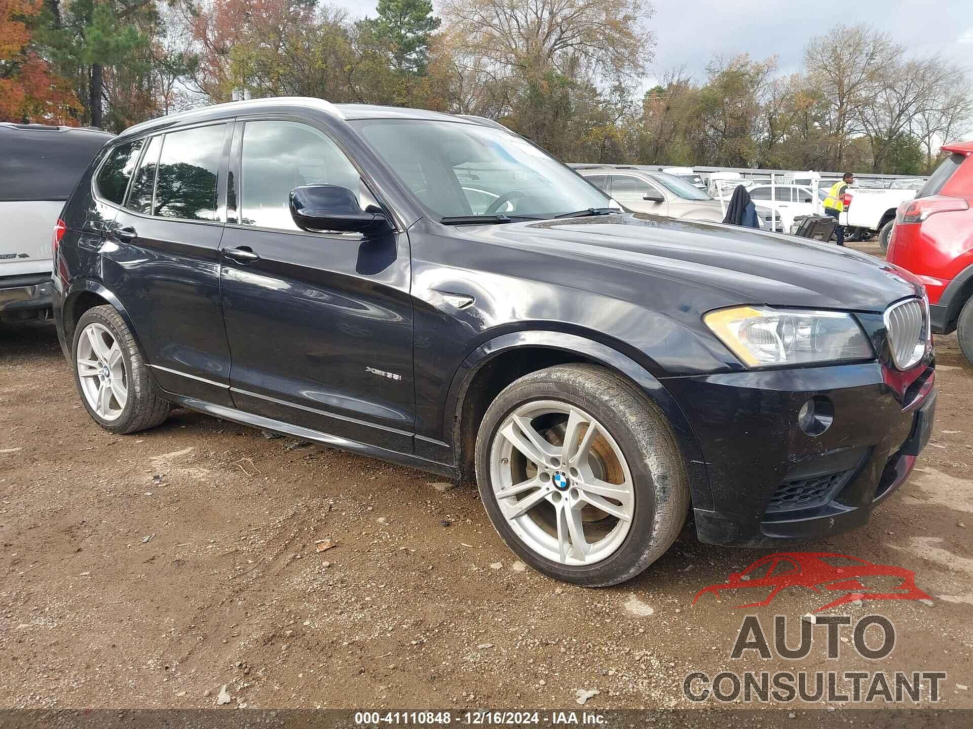 BMW X3 2013 - 5UXWX7C51DL977303