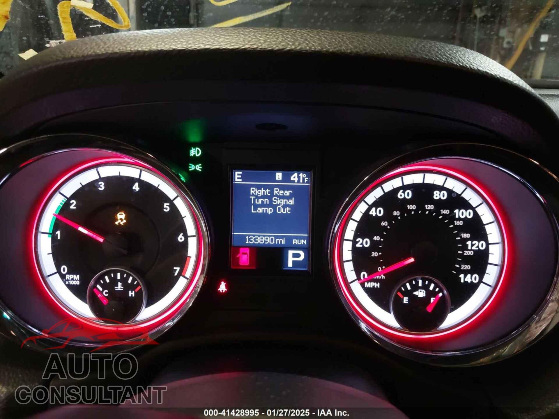 DODGE DURANGO 2013 - 1C4RDJAG5DC617721