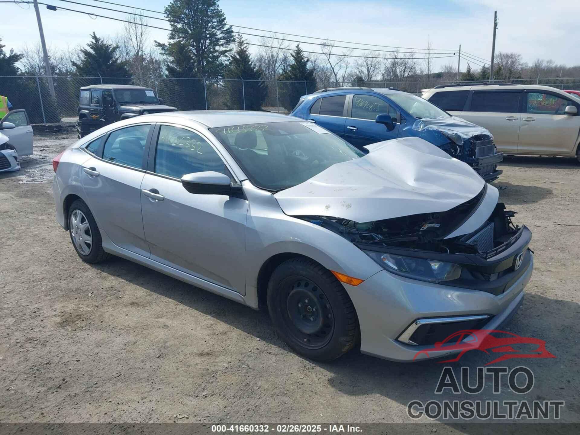 HONDA CIVIC 2019 - 2HGFC2F61KH564927