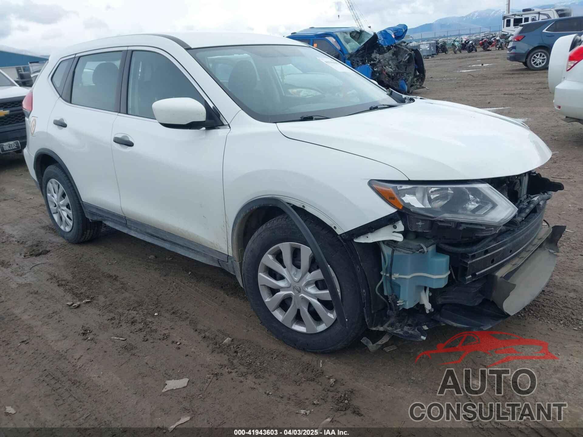 NISSAN ROGUE 2017 - KNMAT2MV4HP548292