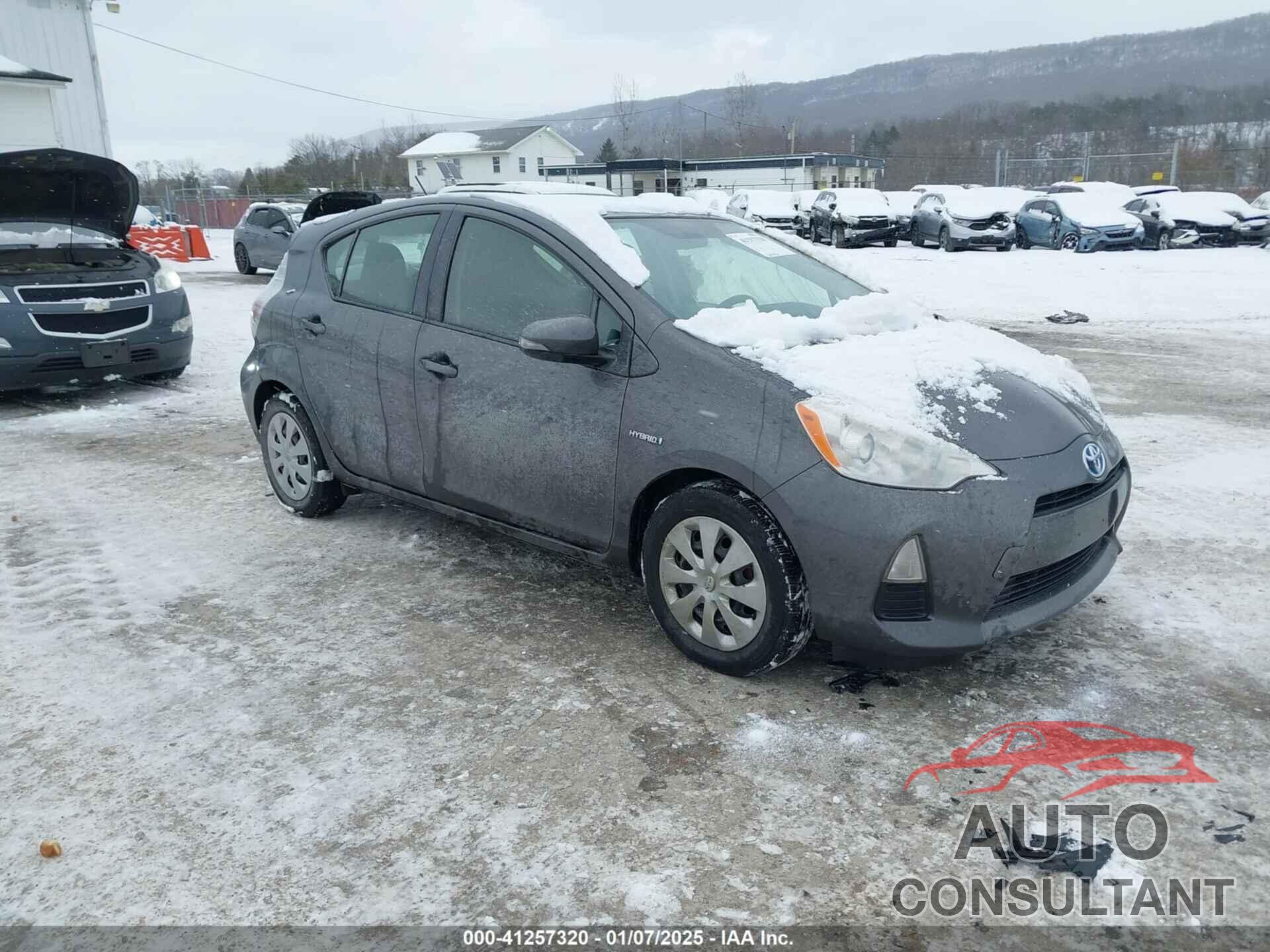 TOYOTA PRIUS C 2012 - JTDKDTB32C1500553