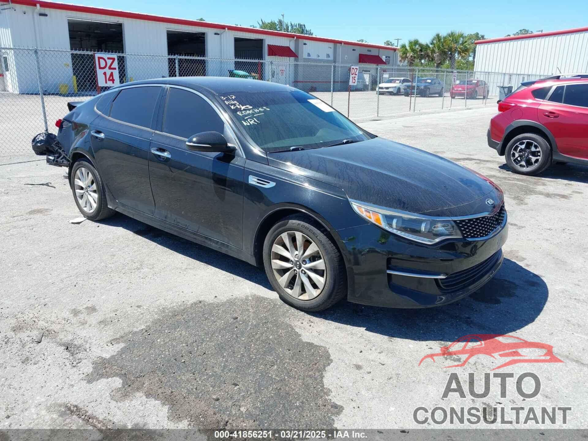 KIA OPTIMA 2017 - 5XXGU4L35HG142807