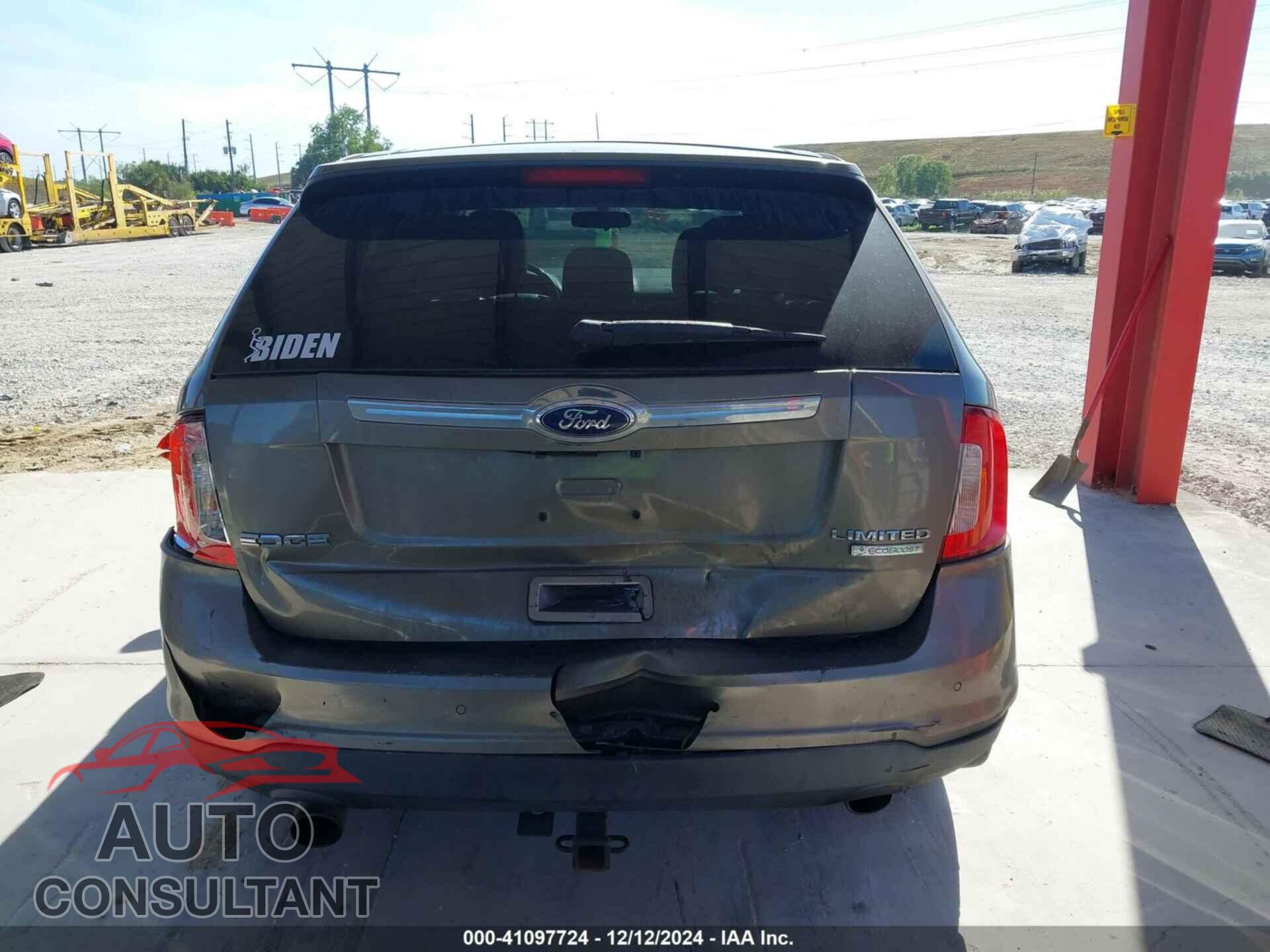 FORD EDGE 2012 - 2FMDK3K99CBA25986