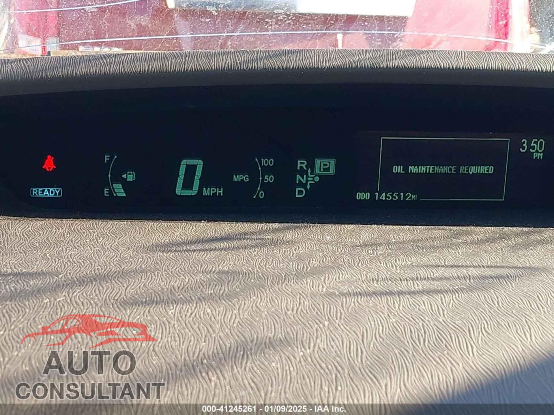 TOYOTA PRIUS 2011 - JTDKN3DU6B1380418