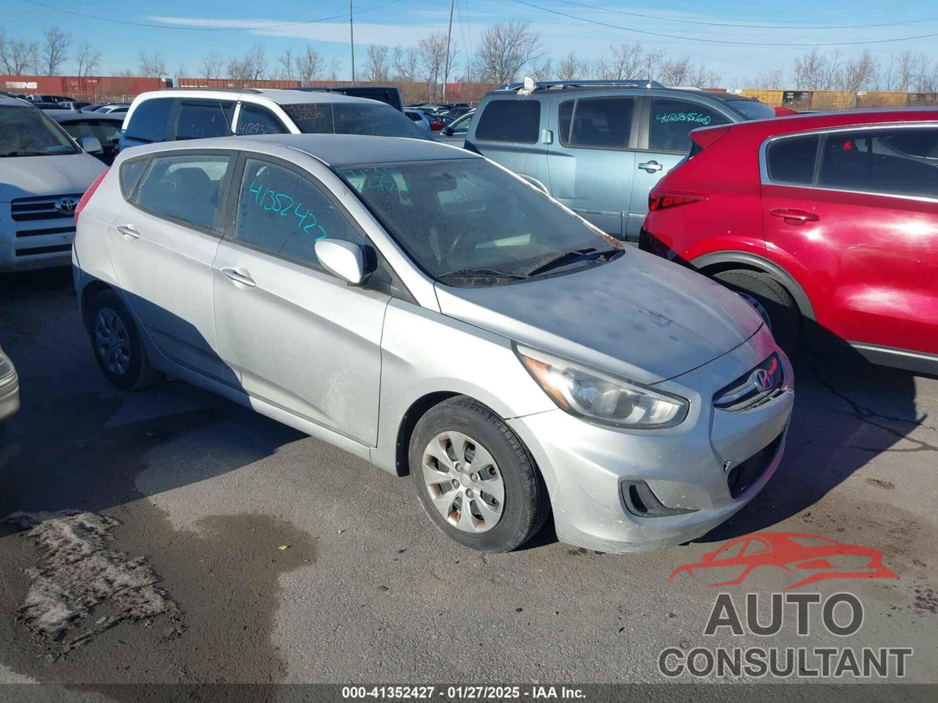 HYUNDAI ACCENT 2017 - KMHCT5AE4HU325679