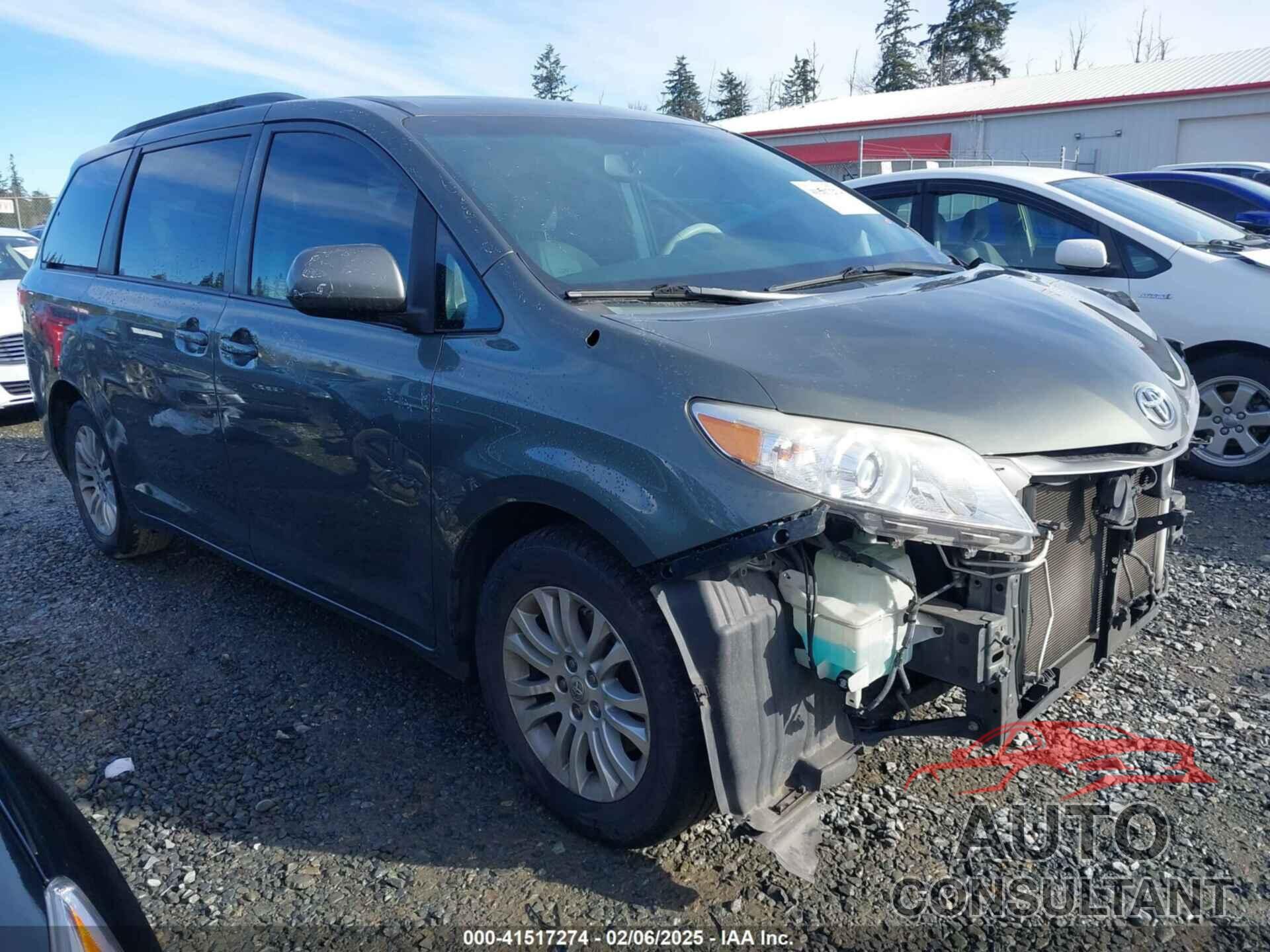 TOYOTA SIENNA 2012 - 5TDYK3DC7CS258438