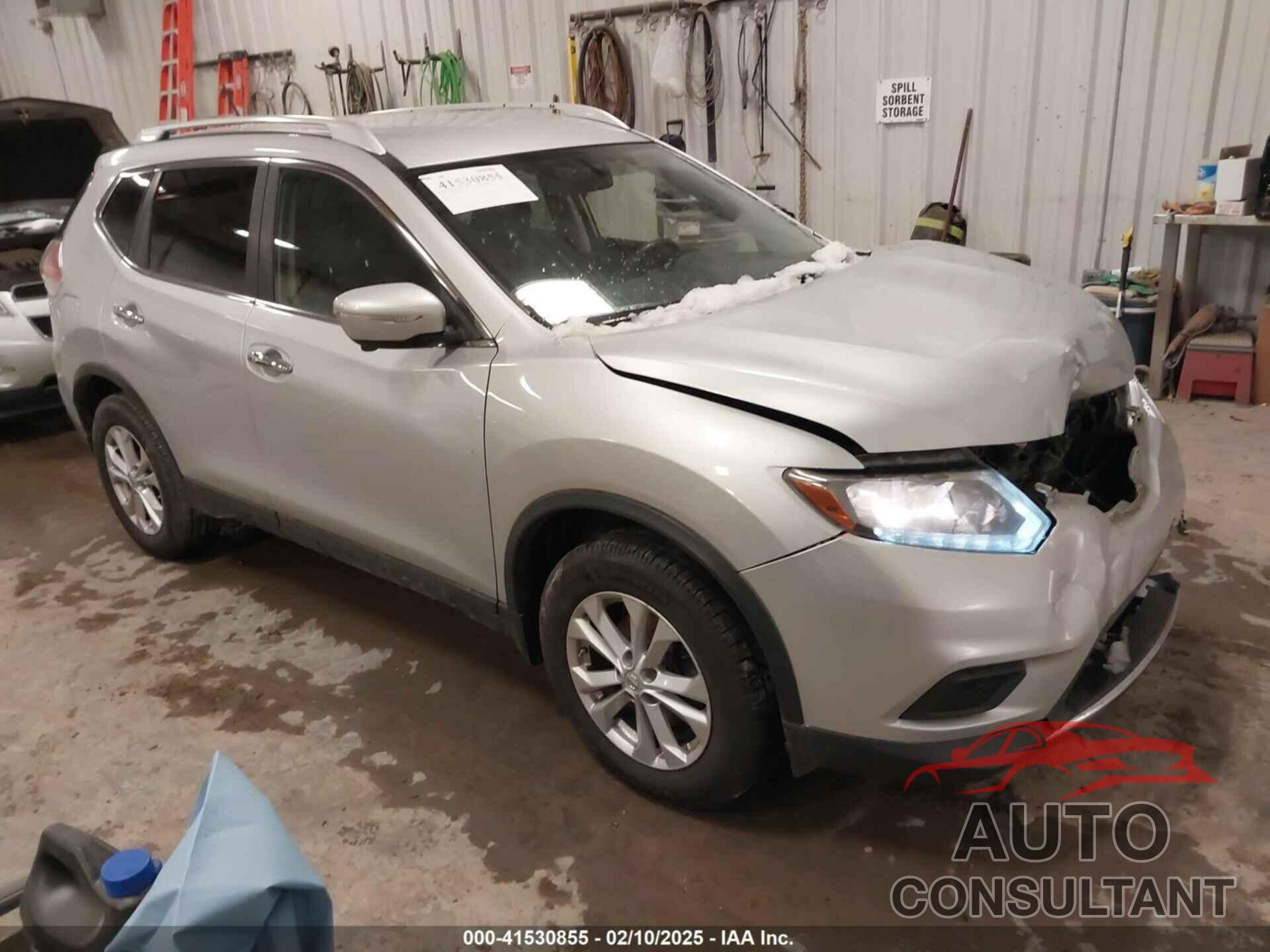 NISSAN ROGUE 2015 - KNMAT2MV9FP558345