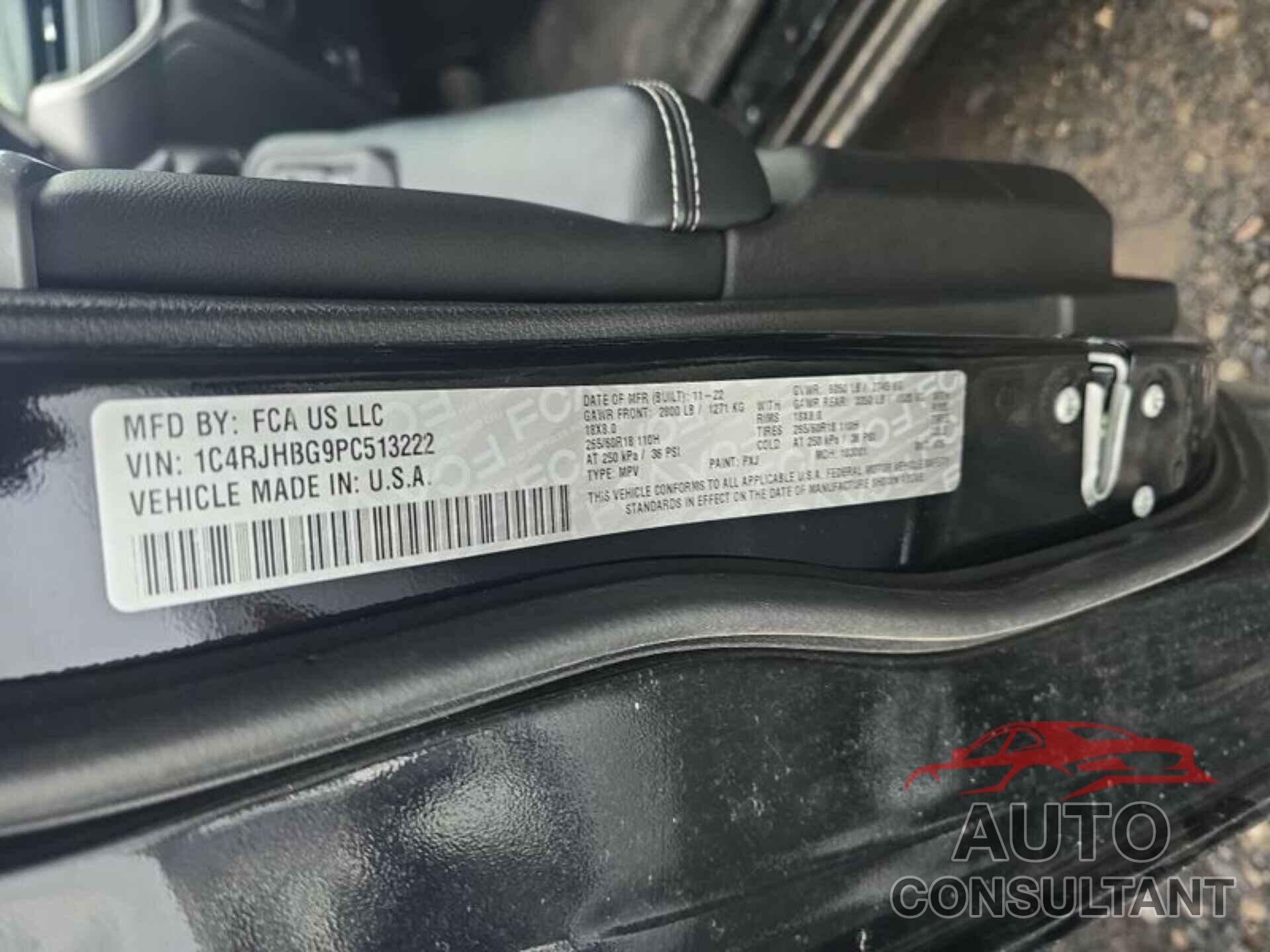 JEEP GRAND CHEROKEE 2023 - 1C4RJHBG9PC513222