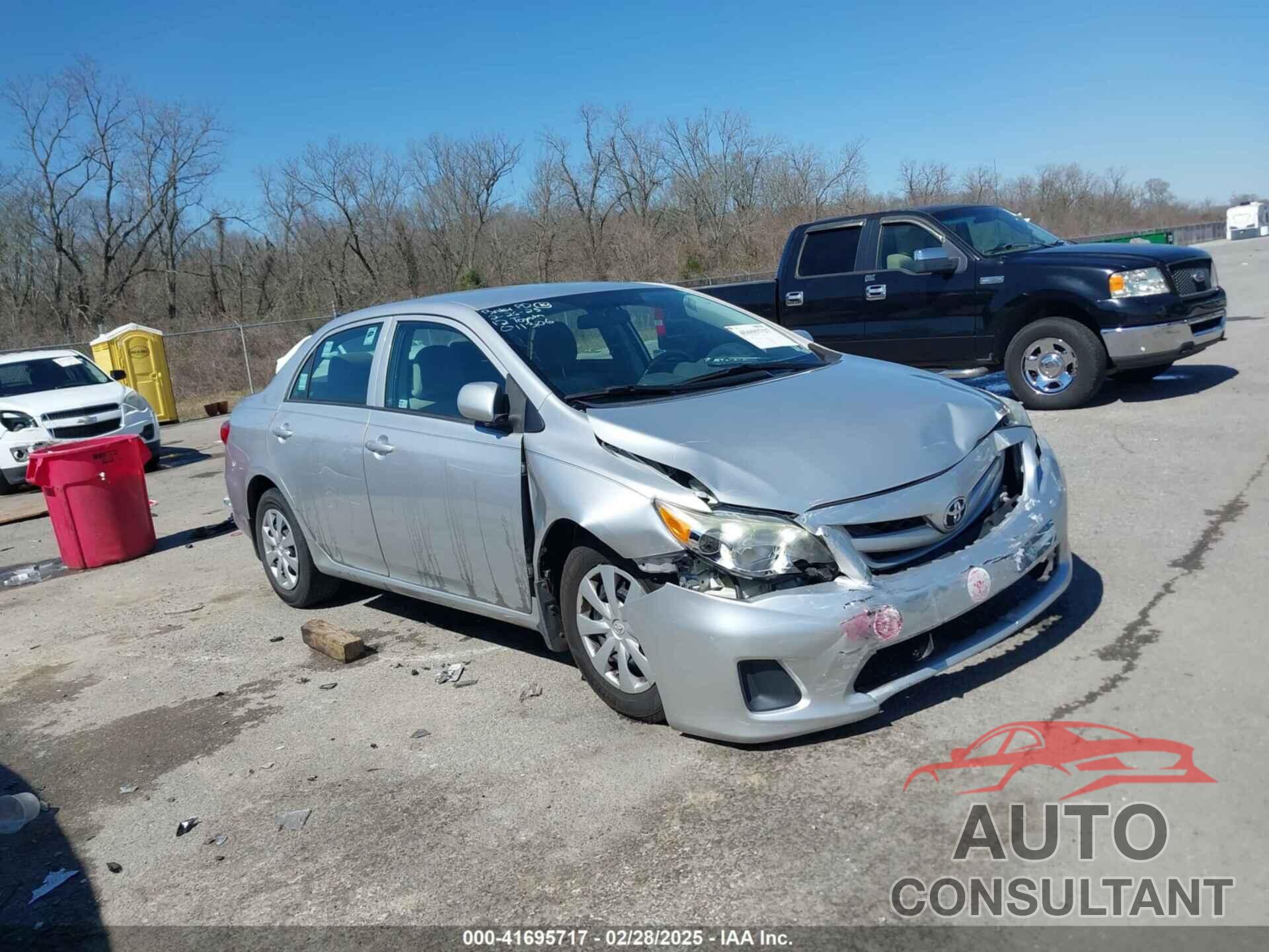 TOYOTA COROLLA 2012 - 5YFBU4EE7CP011306