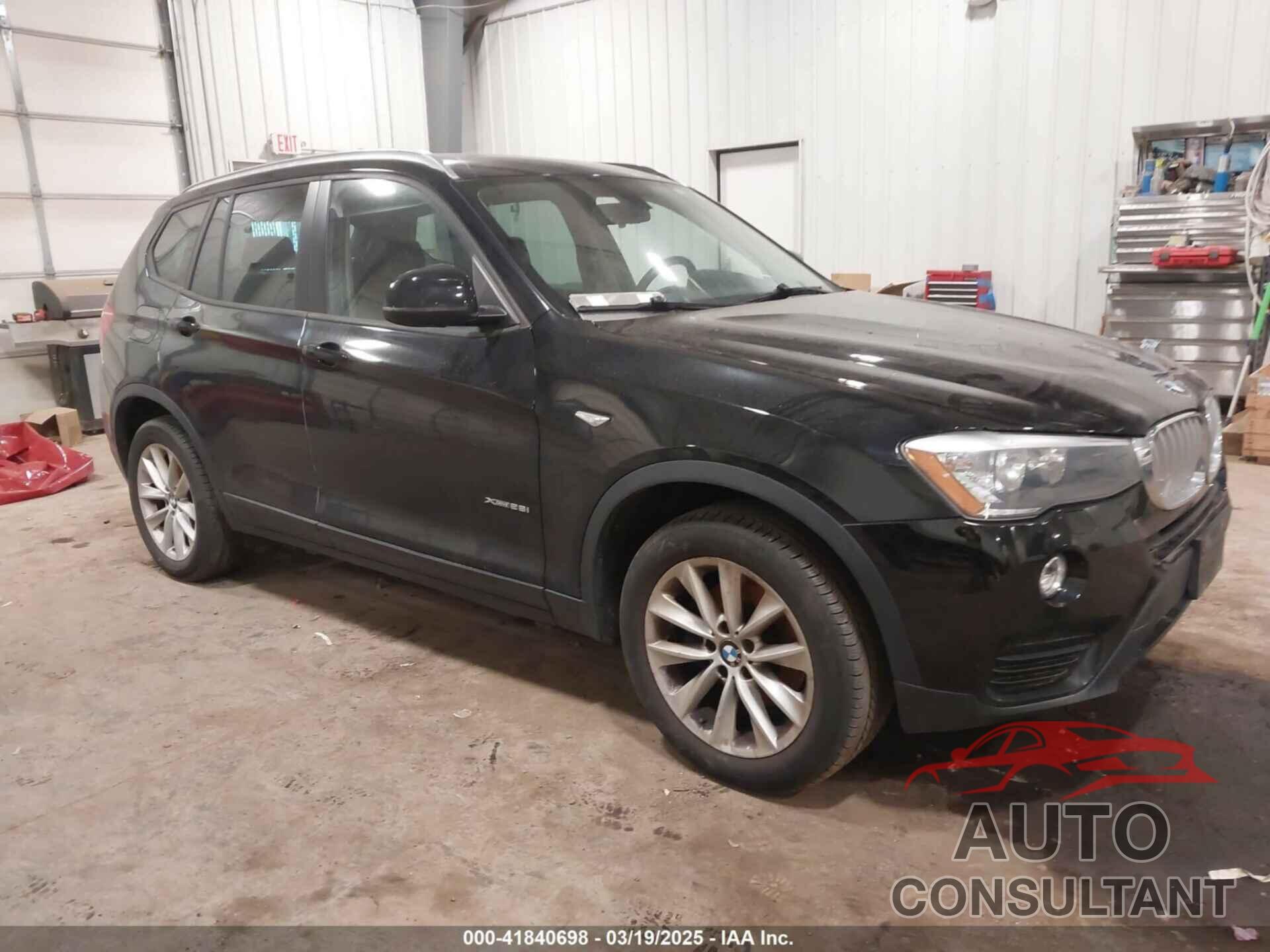 BMW X3 2015 - 5UXWX9C56F0D46128