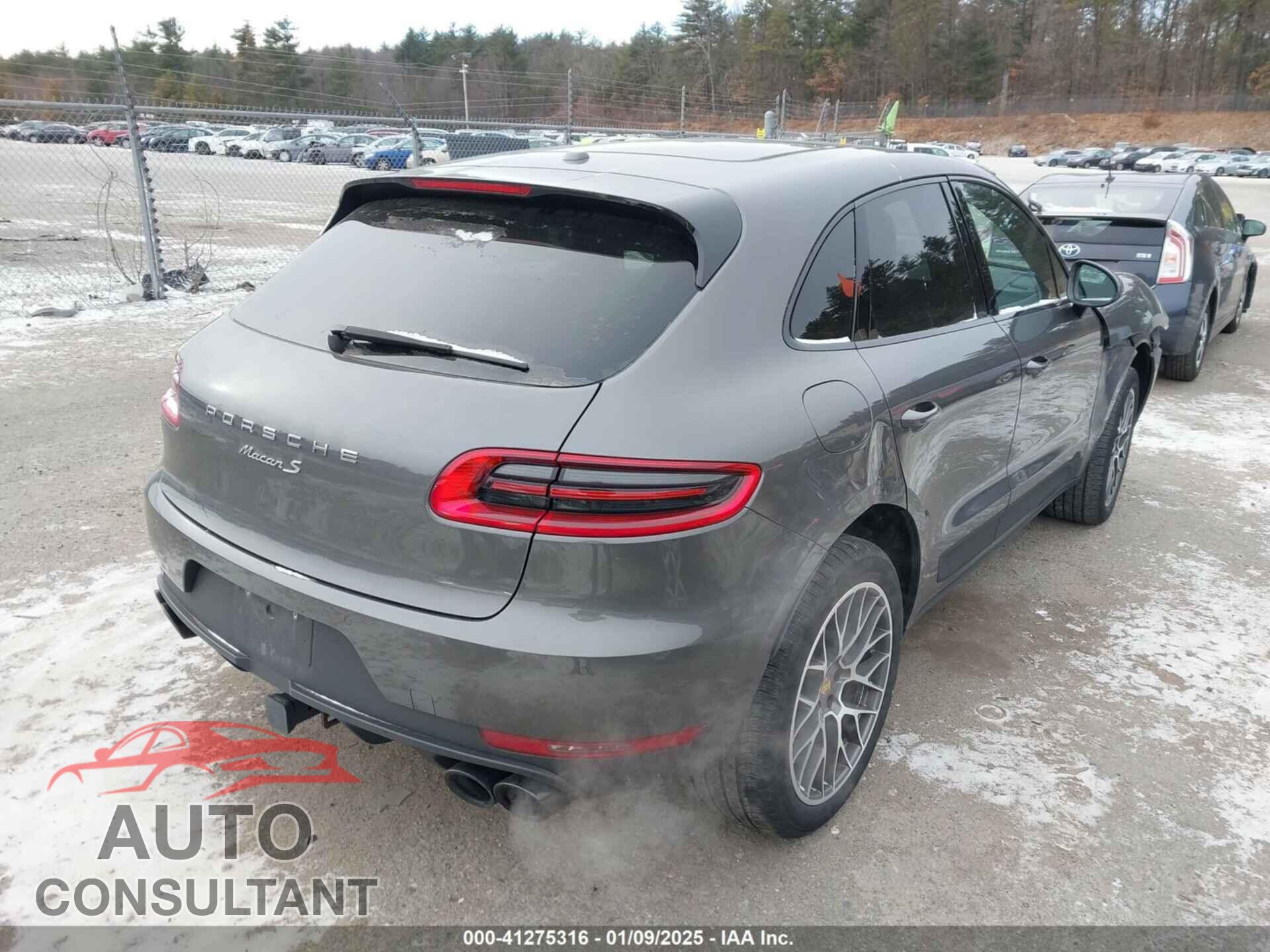 PORSCHE MACAN 2016 - WP1AB2A50GLB50640