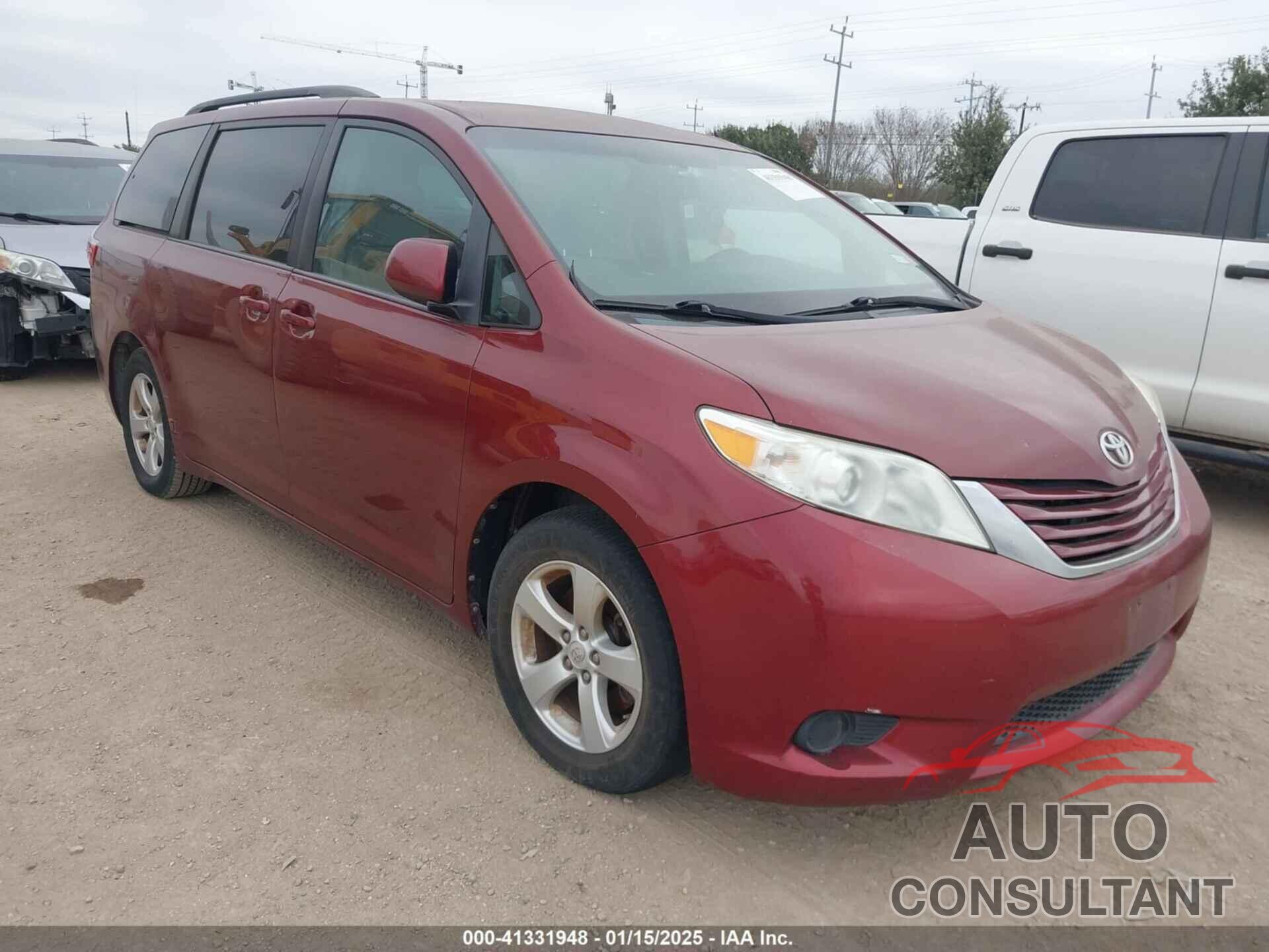 TOYOTA SIENNA 2015 - 5TDKK3DC6FS575881