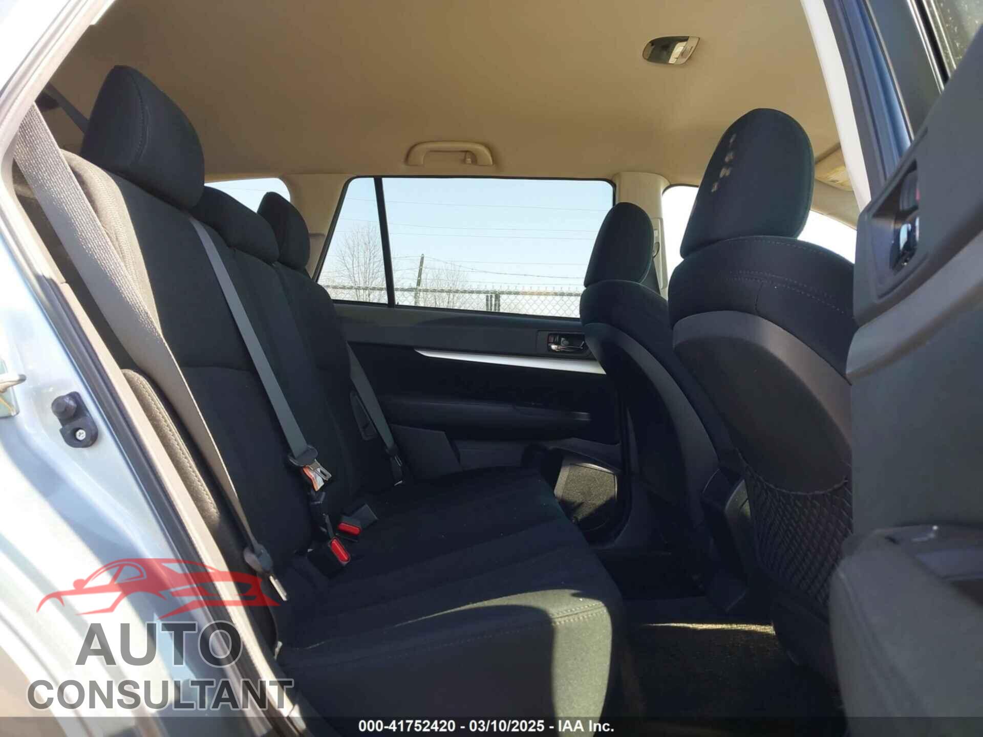 SUBARU OUTBACK 2013 - 4S4BRCCC9D3280362