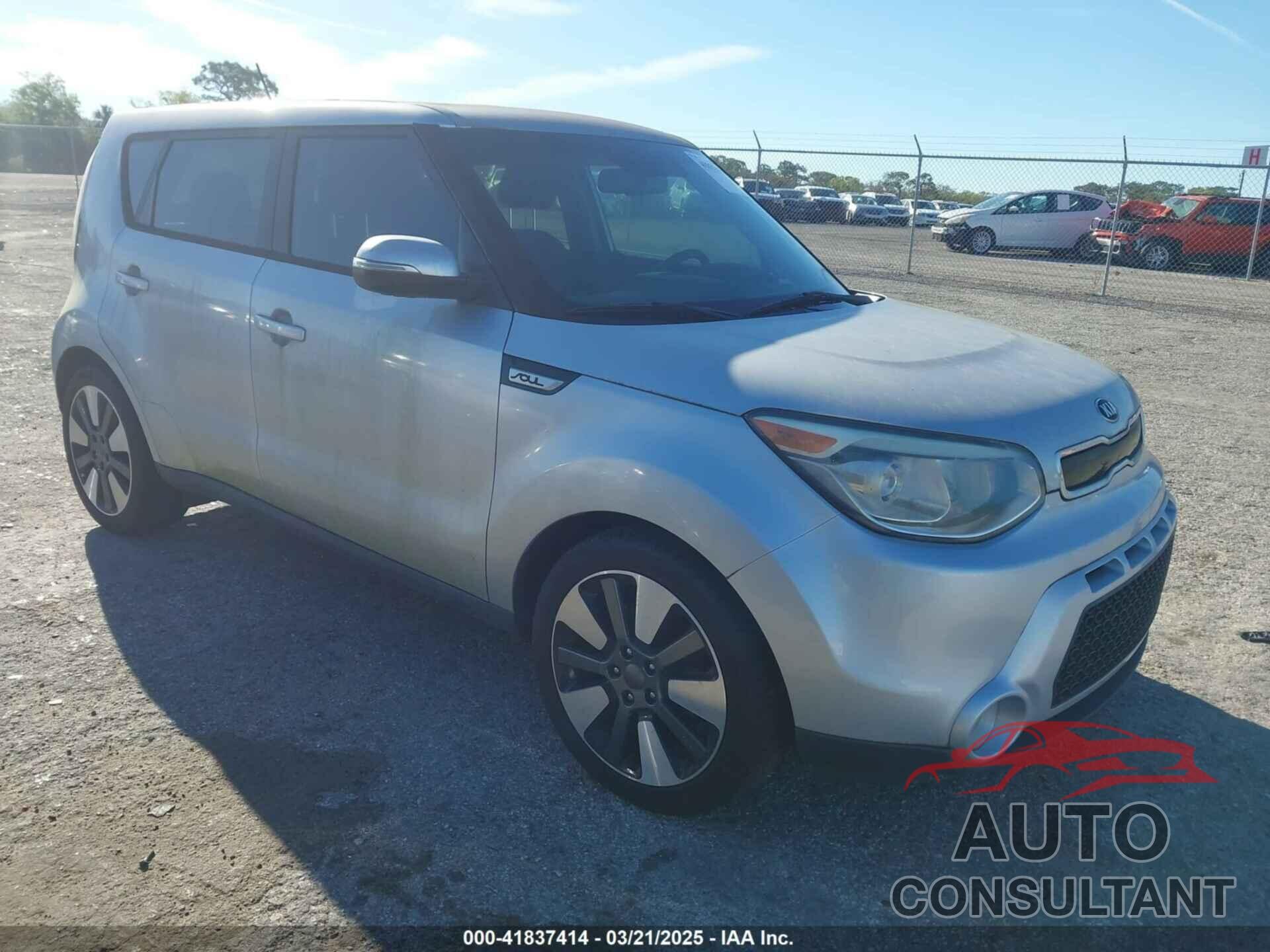 KIA SOUL 2015 - KNDJX3A58F7791762