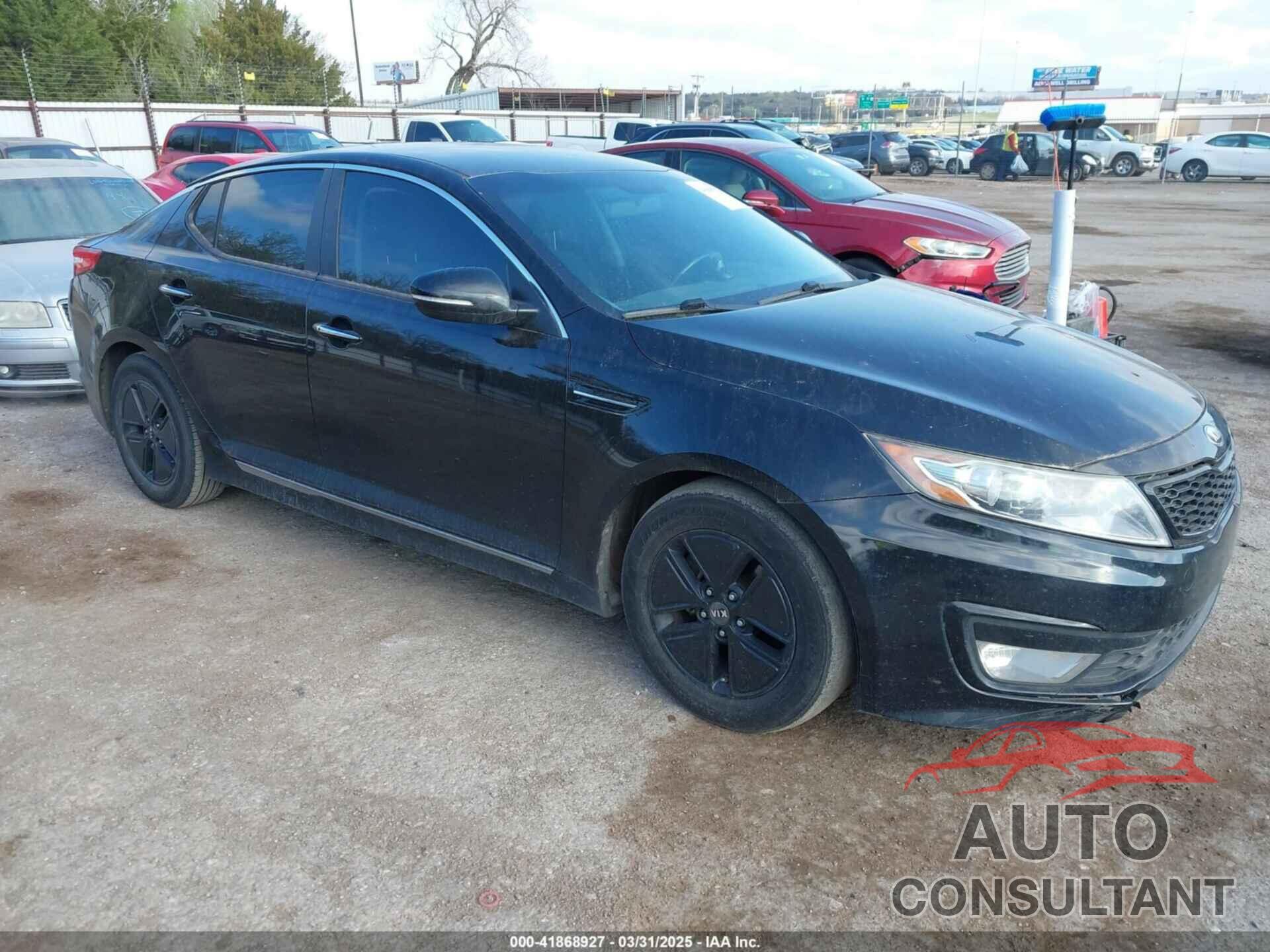 KIA OPTIMA HYBRID 2012 - KNAGM4AD5C5036525