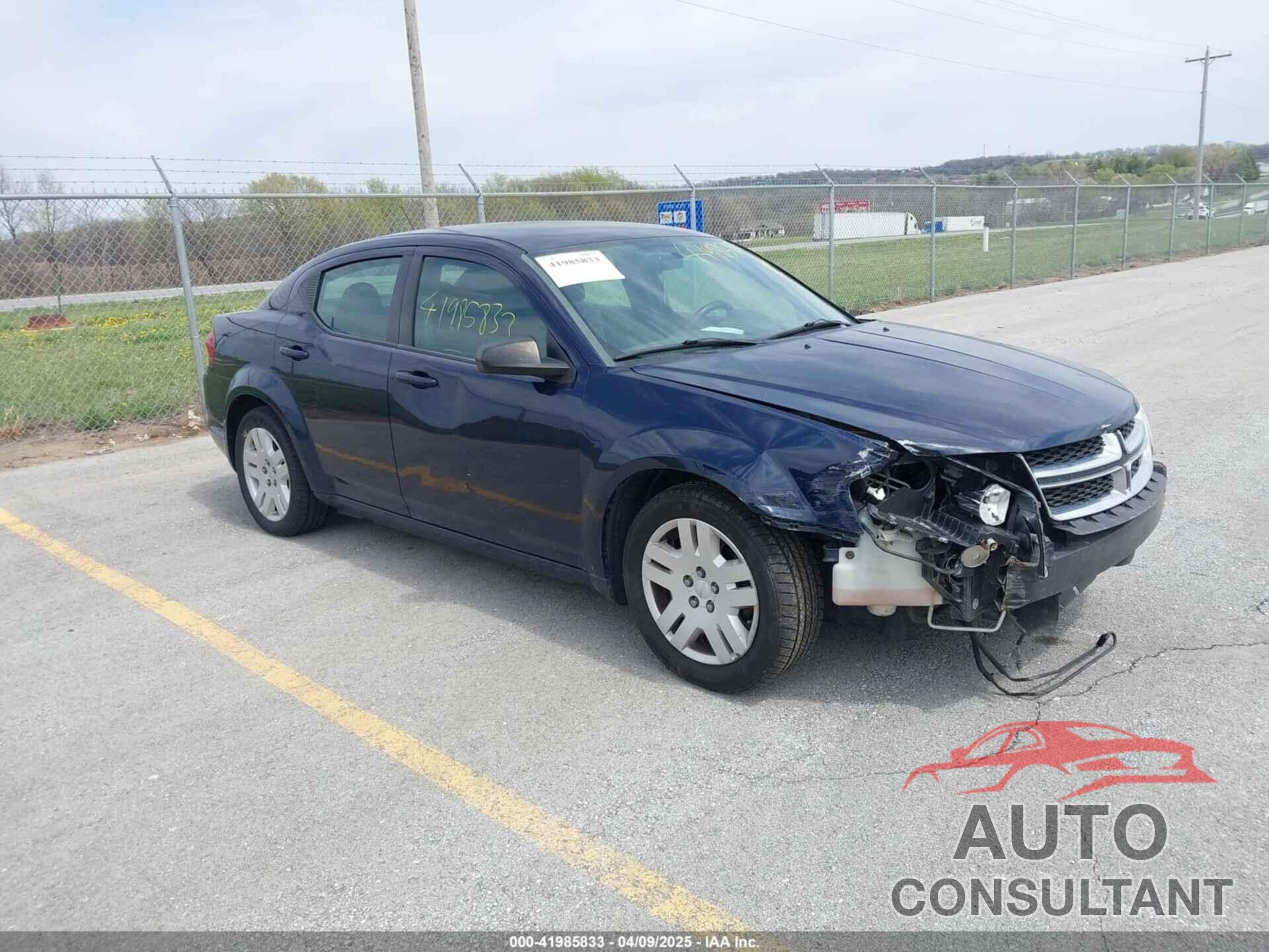 DODGE AVENGER 2014 - 1C3CDZABXEN161671