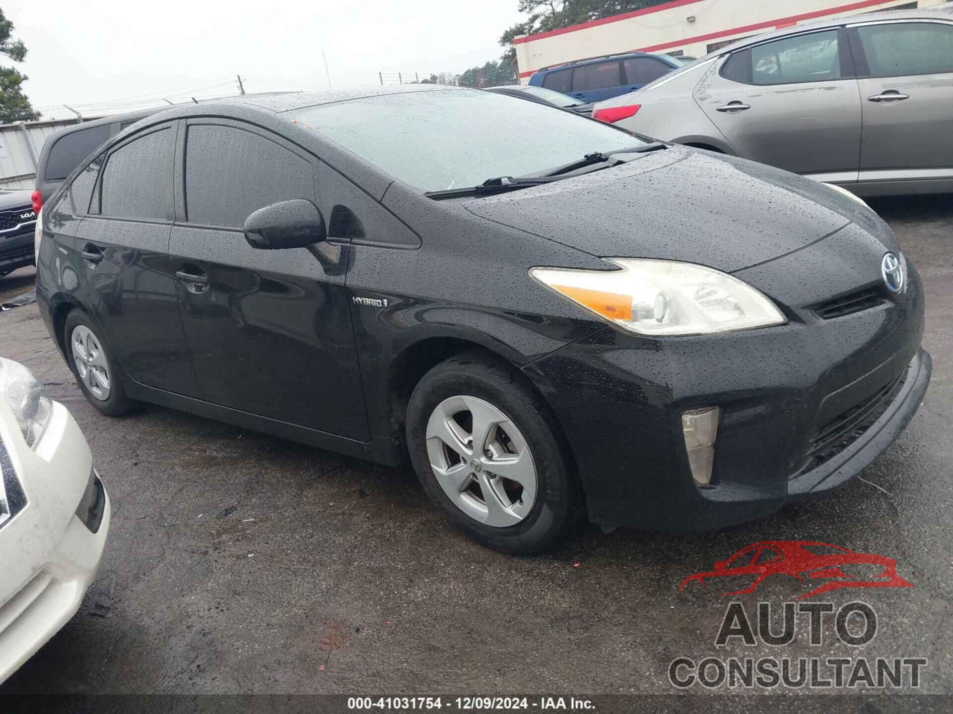 TOYOTA PRIUS 2013 - JTDKN3DU7D5647299