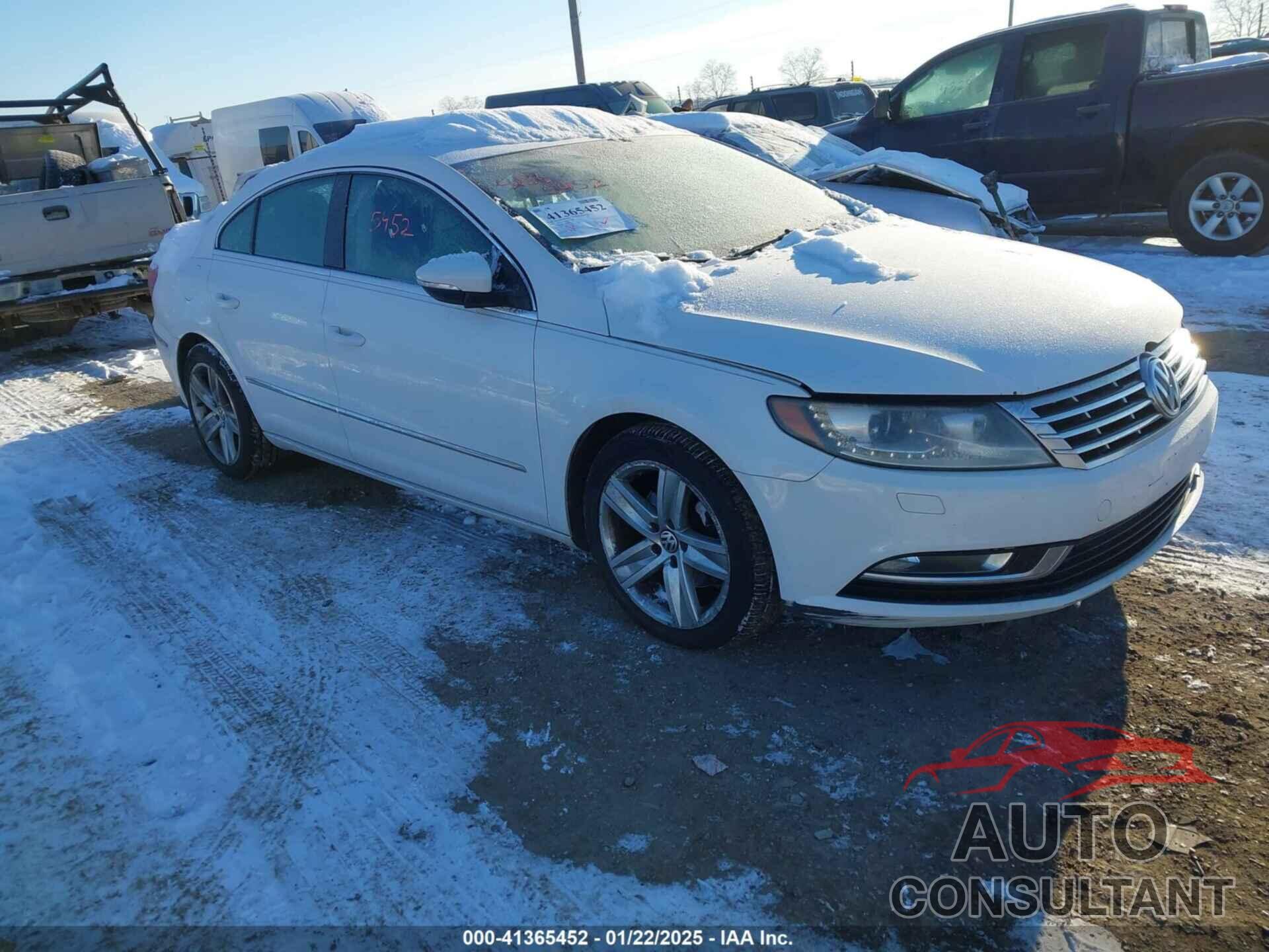 VOLKSWAGEN CC 2013 - WVWBP7AN6DE516878