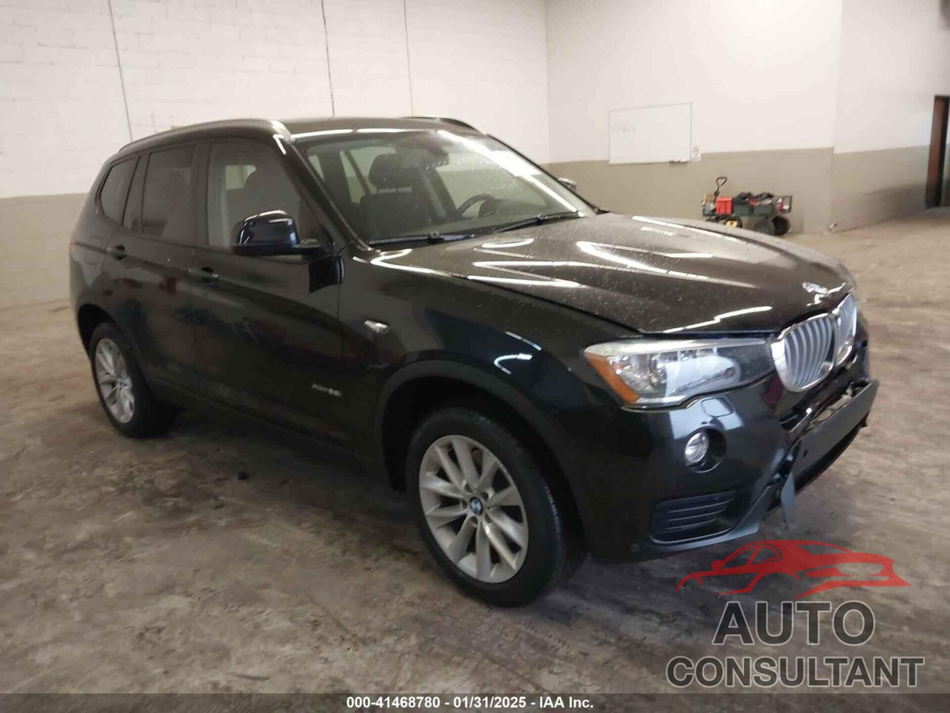 BMW X3 2016 - 5UXWX9C54G0D93319