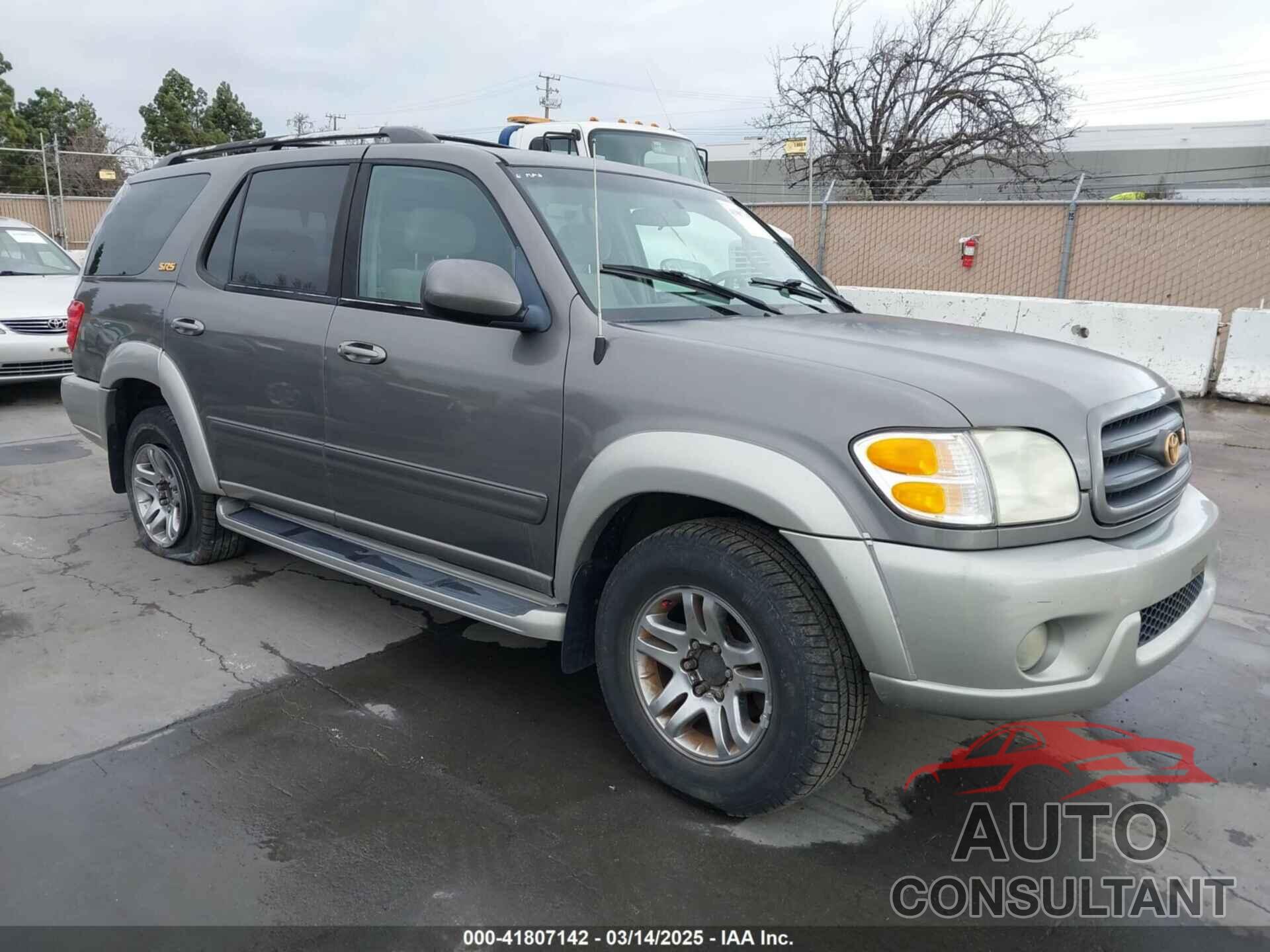 TOYOTA SEQUOIA 2003 - 5TDBT44A23S158061
