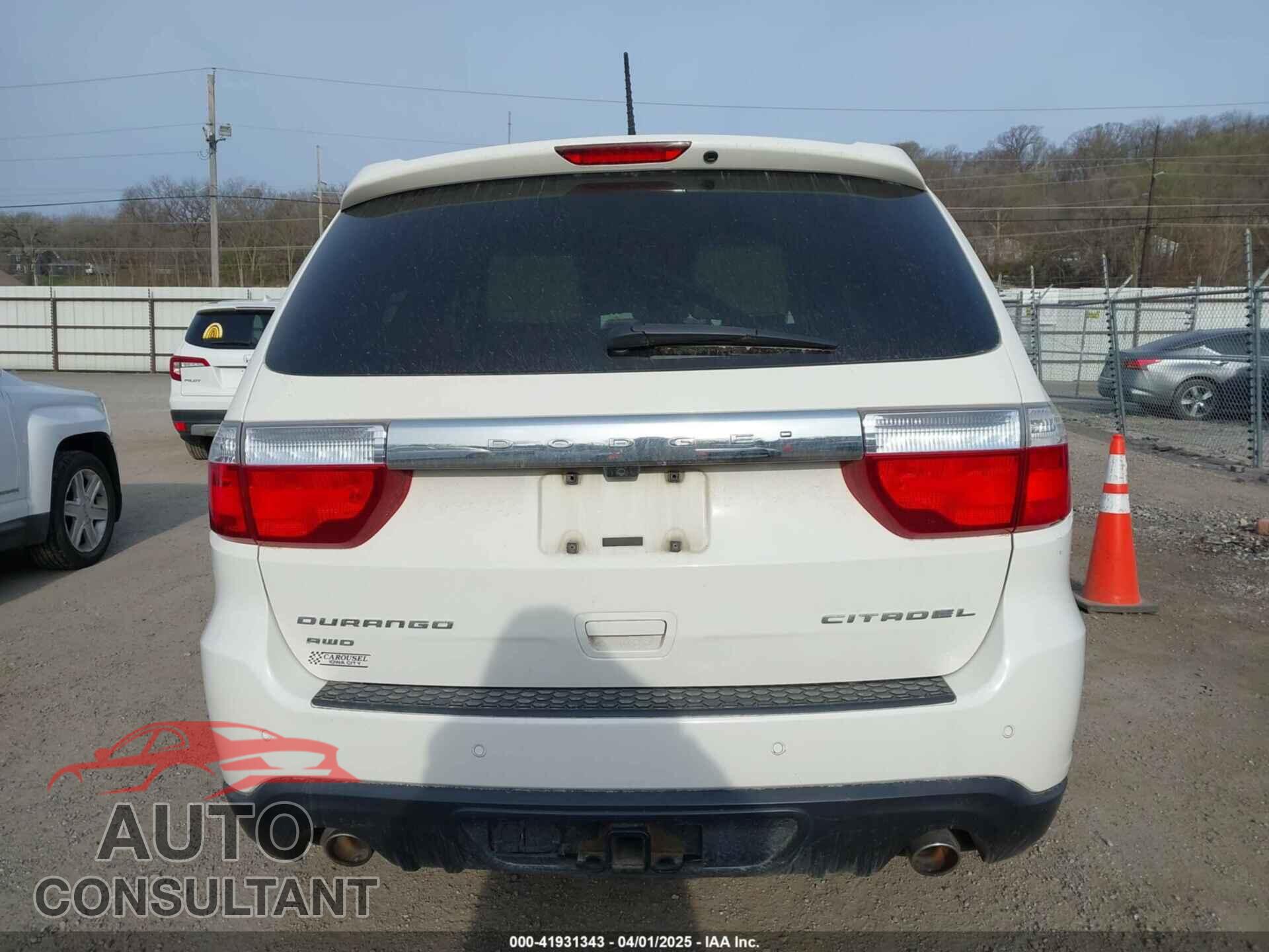 DODGE DURANGO 2012 - 1C4SDJET7CC286146