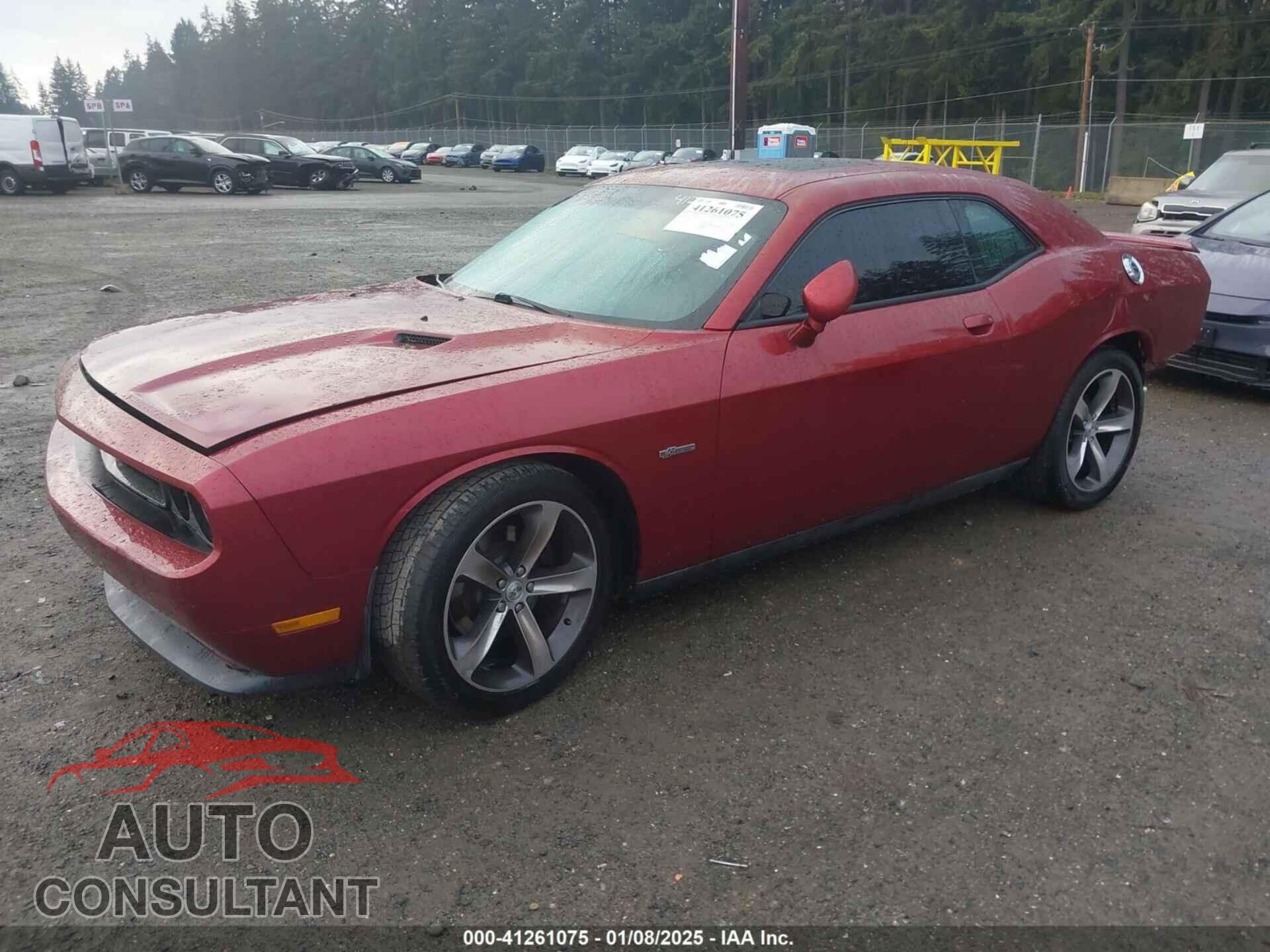 DODGE CHALLENGER 2014 - 2C3CDYAG7EH294113