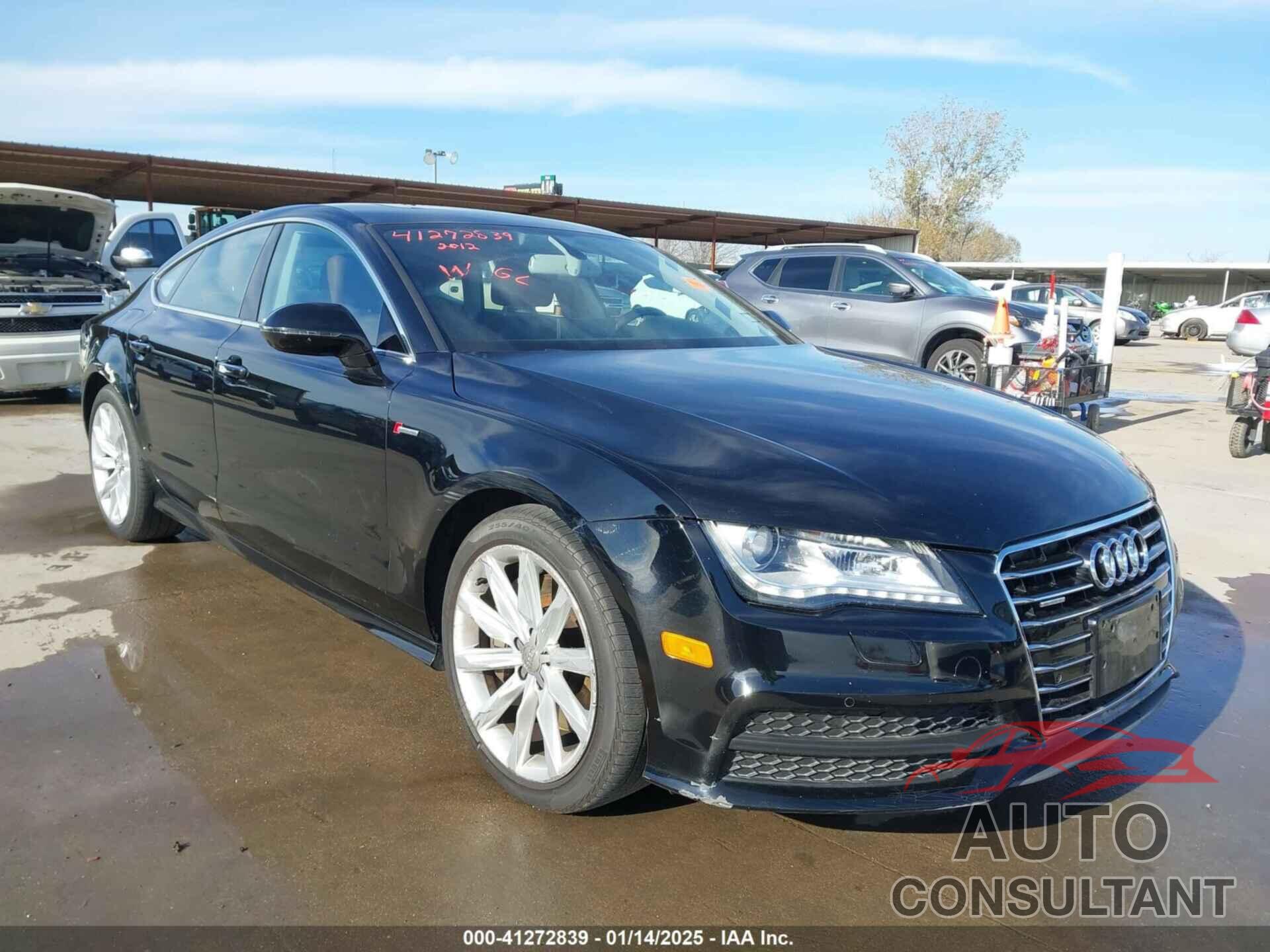 AUDI A7 2012 - WAU2GAFCXCN053045