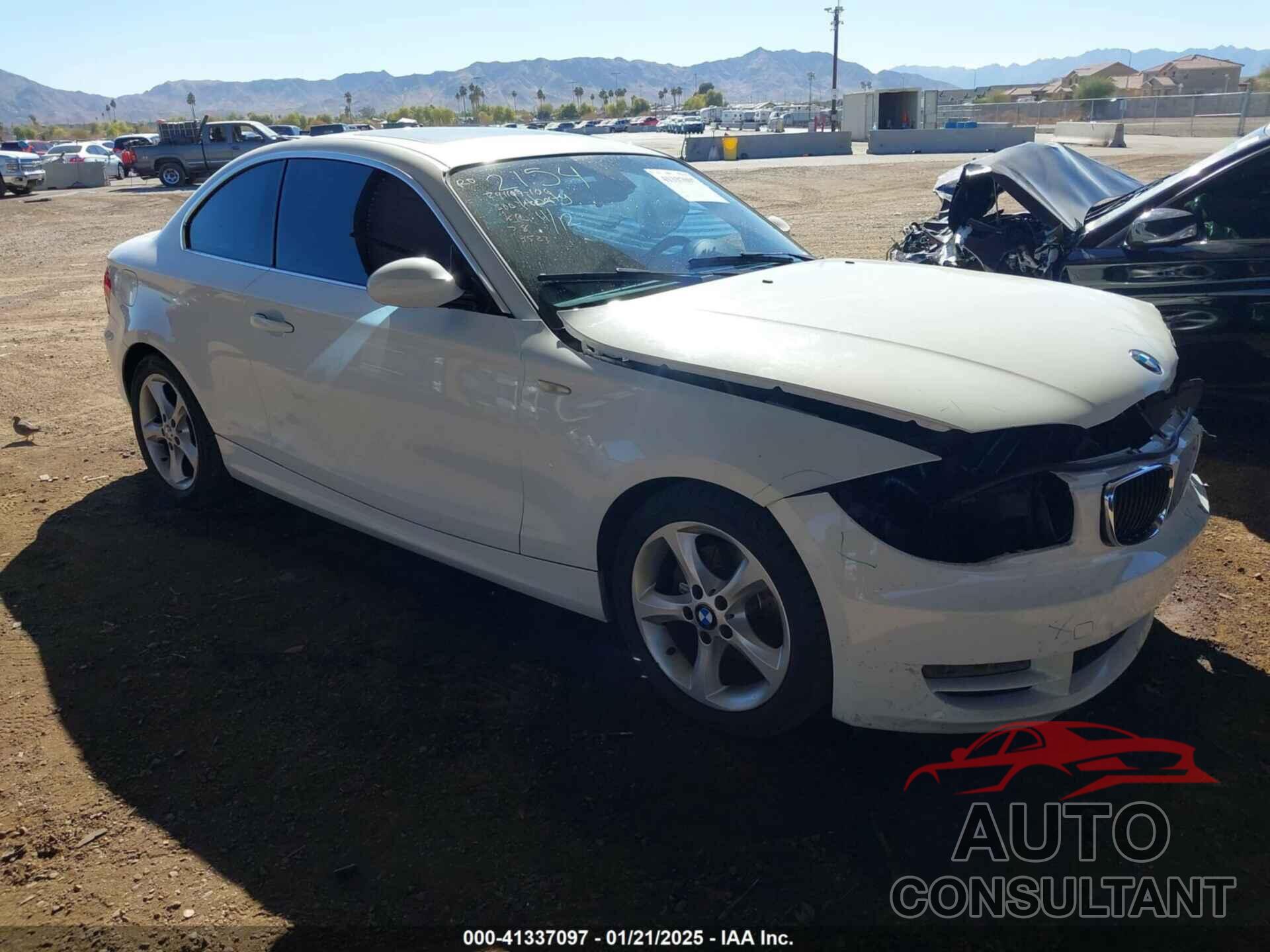 BMW 128I 2009 - WBAUP73549VK74523