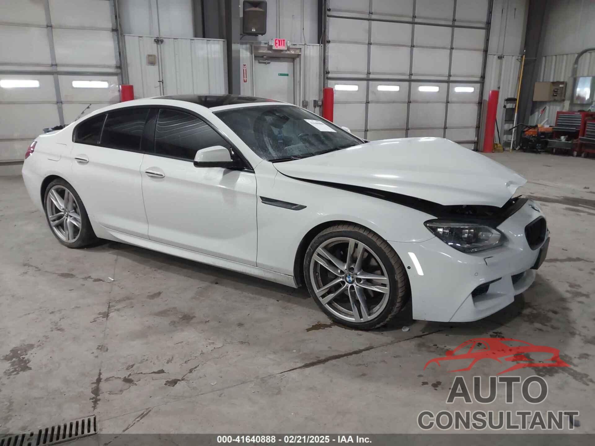 BMW 650I GRAN COUPE 2014 - WBA6B4C55ED371378