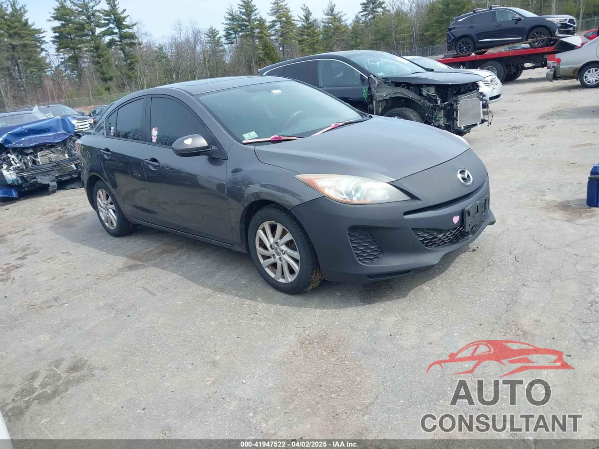 MAZDA MAZDA3 2012 - JM1BL1W88C1679758