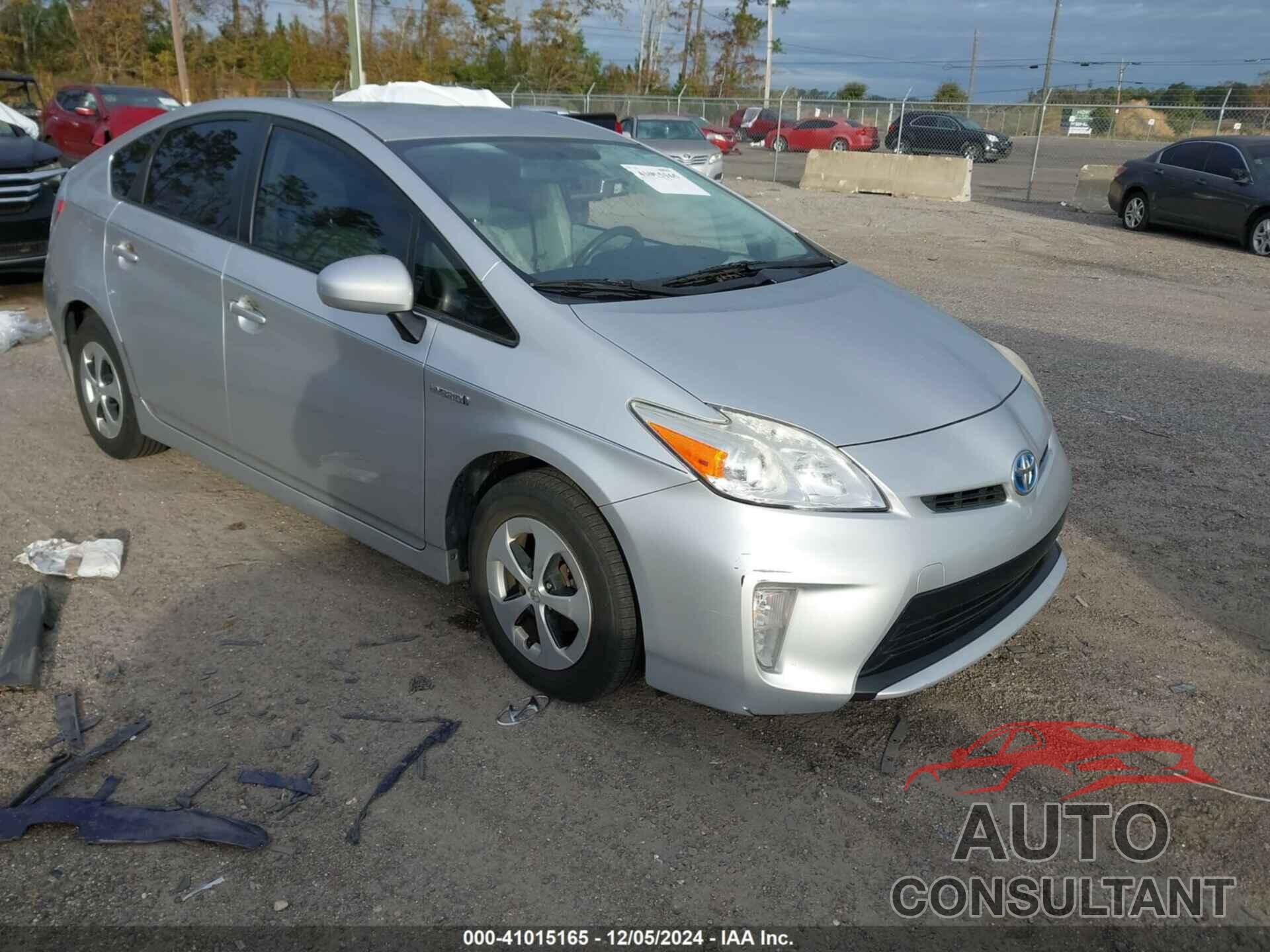 TOYOTA PRIUS 2012 - JTDKN3DU2C5501679