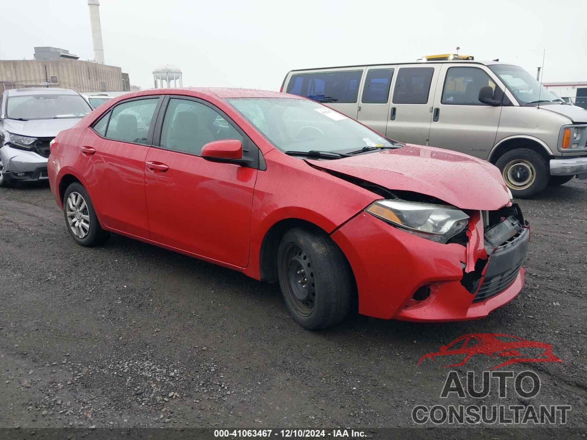 TOYOTA COROLLA 2016 - 2T1BURHE5GC523418