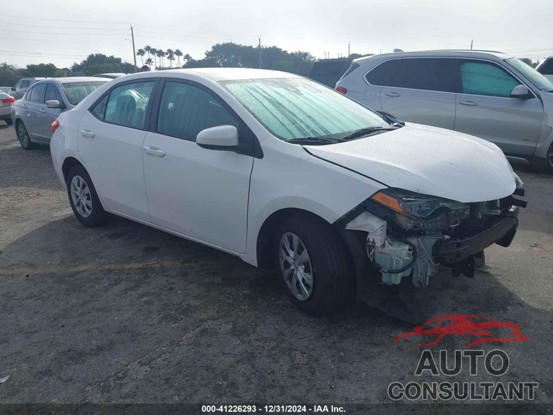 TOYOTA COROLLA 2018 - 2T1BURHE9JC017551