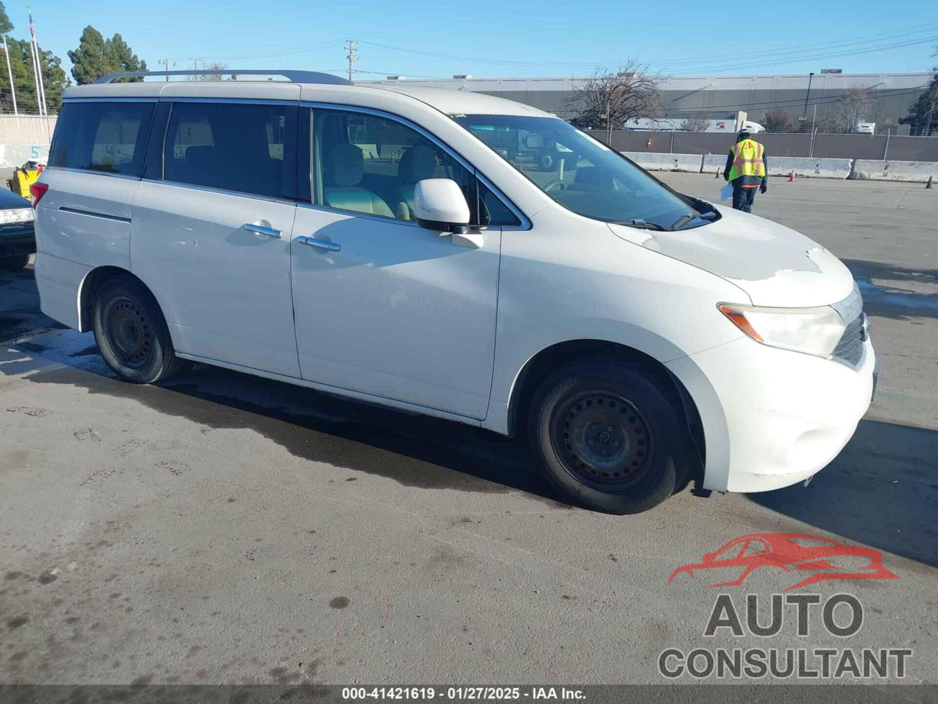 NISSAN QUEST 2012 - JN8AE2KP2C9040807