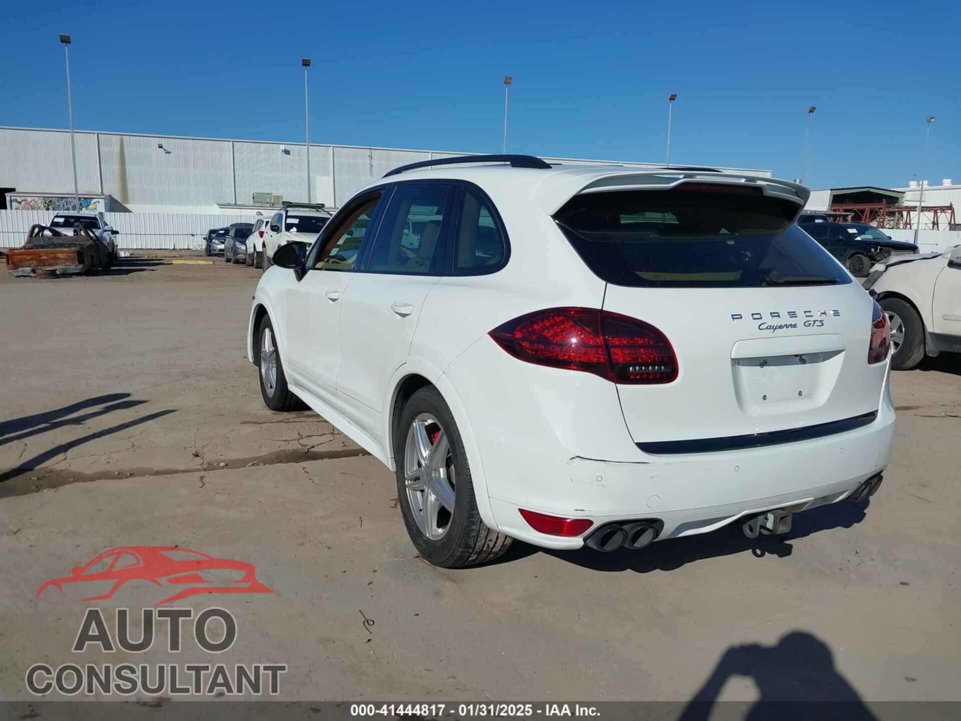 PORSCHE CAYENNE 2013 - WP1AD2A29DLA79210